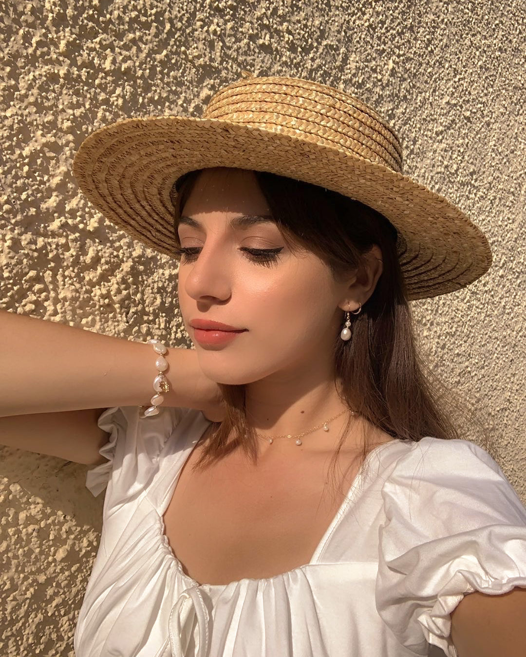 Freya Pearl Earrings - Midori Jewelry Co.