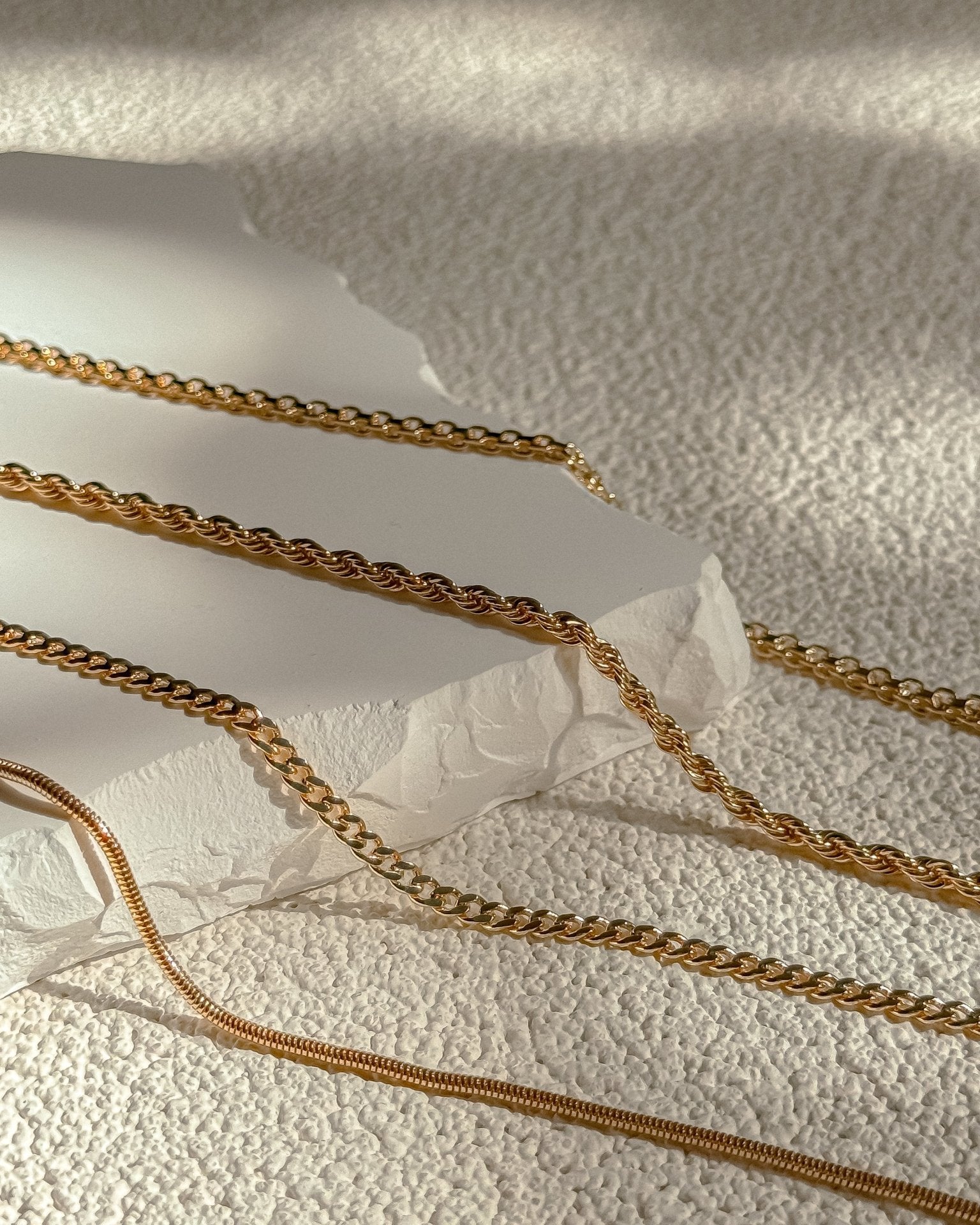 Athena Cuban Chain Necklace - Midori Jewelry Co.