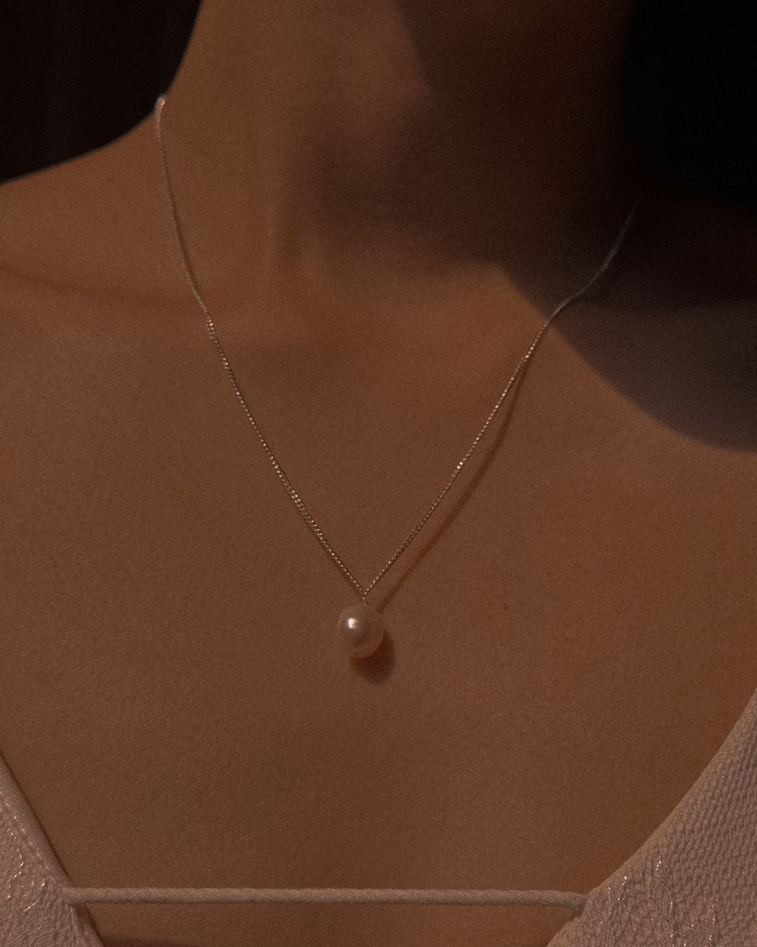 Aurélie Pearl Necklace - Midori Jewelry Co.