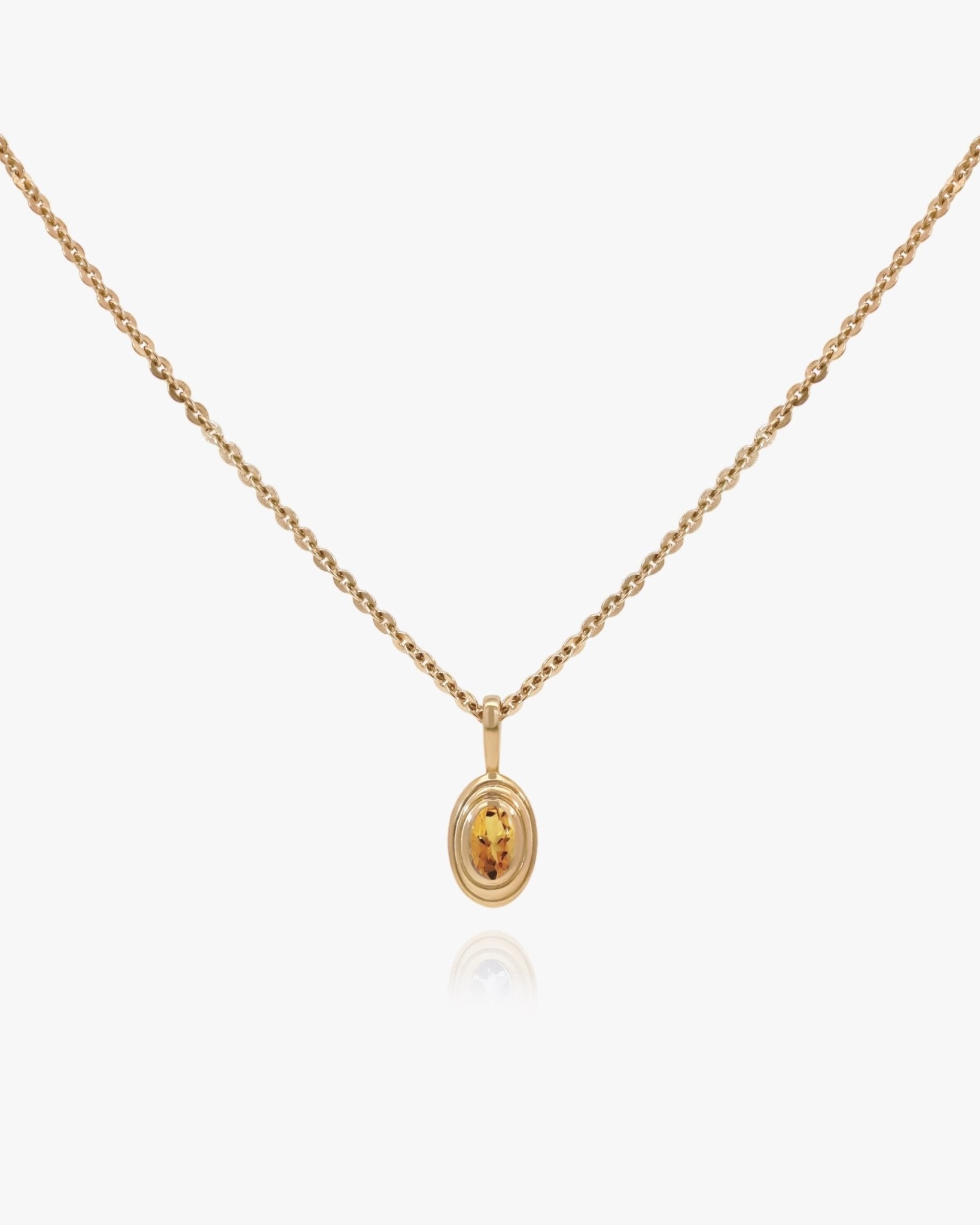 Birthstone Ripple Necklace - Midori Jewelry Co.