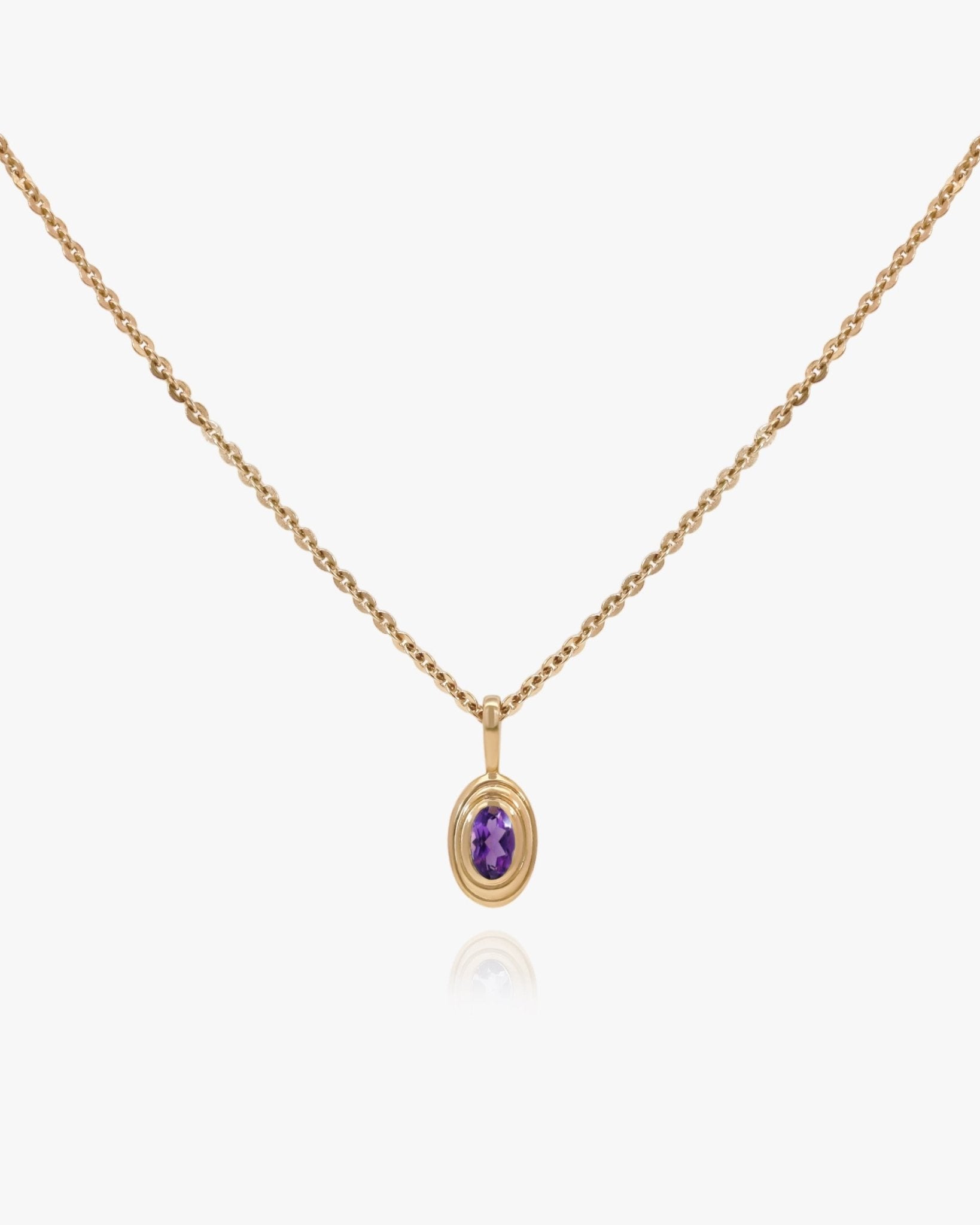 Birthstone Ripple Necklace - Midori Jewelry Co.