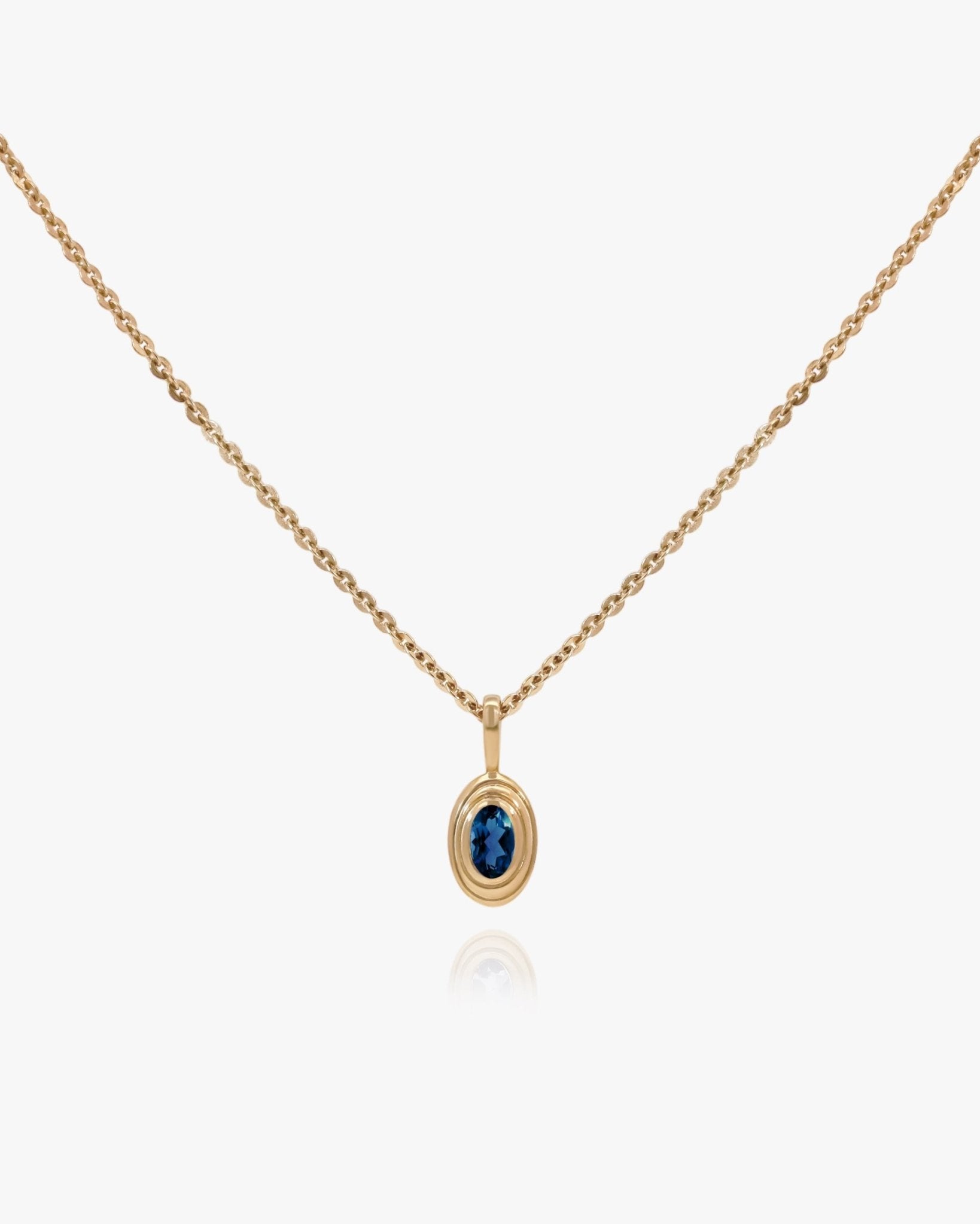 Birthstone Ripple Necklace - Midori Jewelry Co.