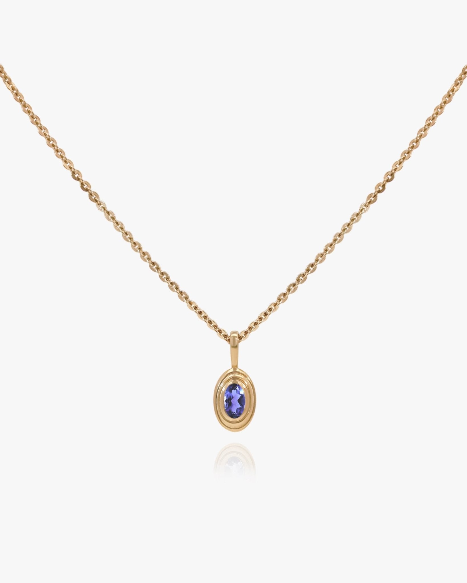 Birthstone Ripple Necklace - Midori Jewelry Co.