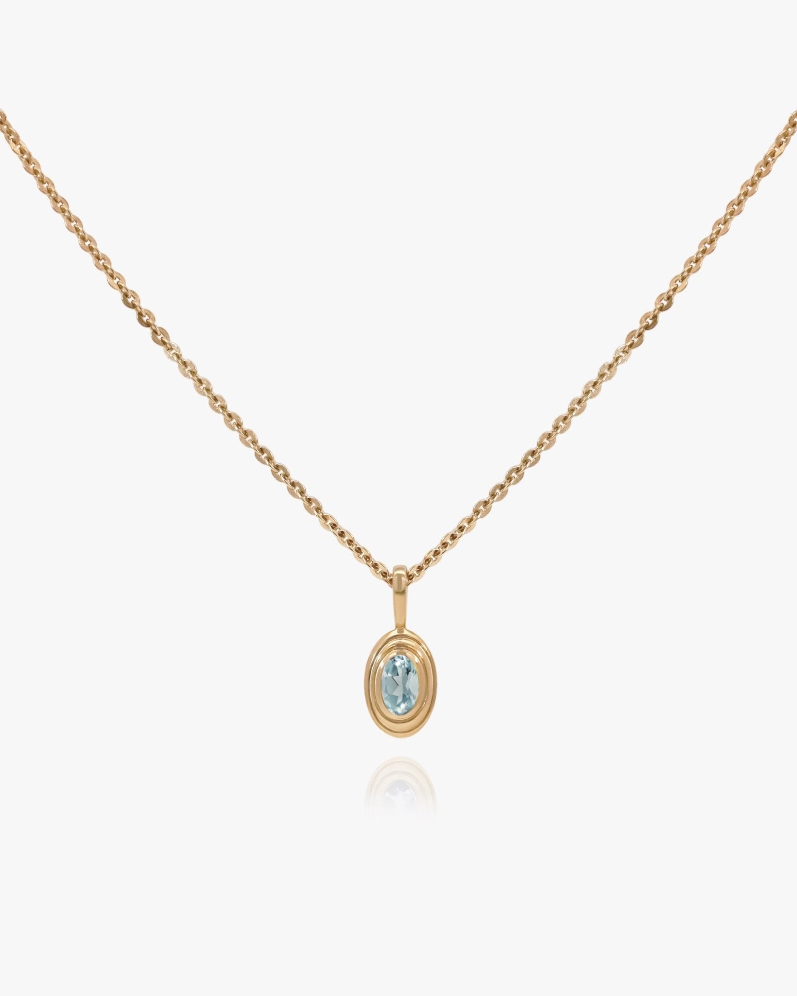 Birthstone Ripple Necklace - Midori Jewelry Co.