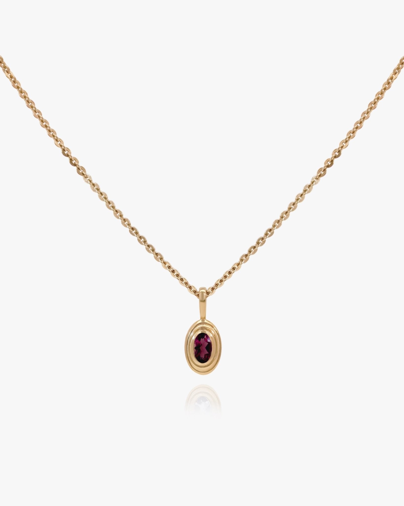 Birthstone Ripple Necklace - Midori Jewelry Co.