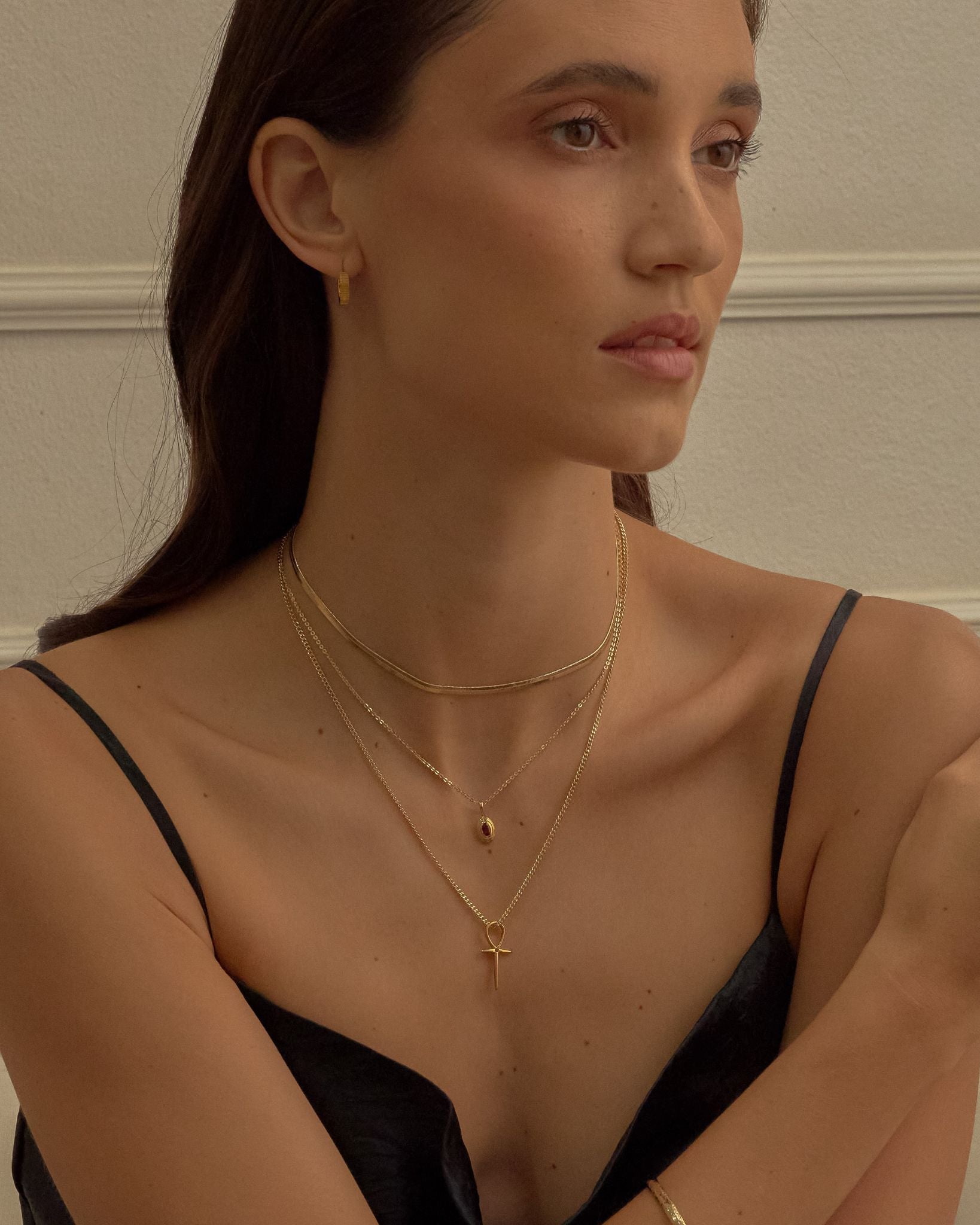 Birthstone Ripple Pendant - Midori Jewelry Co.