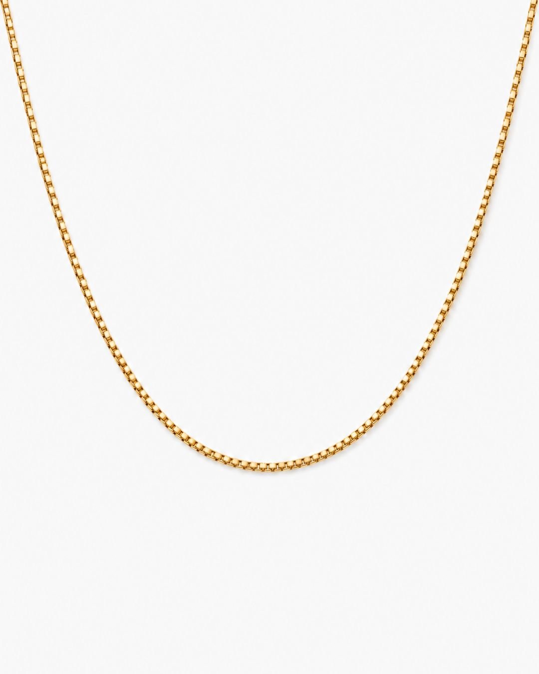 Box Chain Necklace - Midori Jewelry Co.
