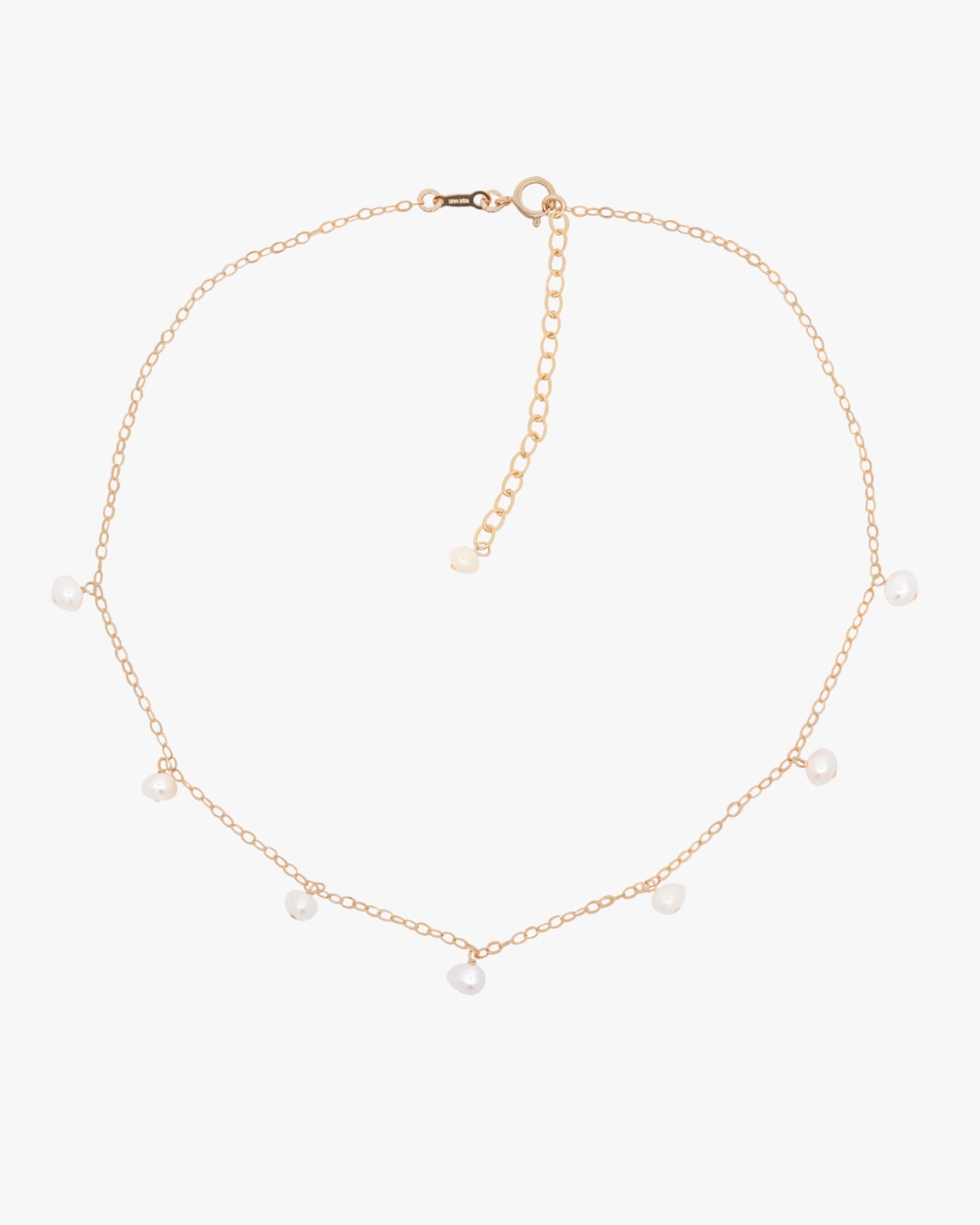 Chloé Petit Pearl Station Choker - Midori Jewelry Co.