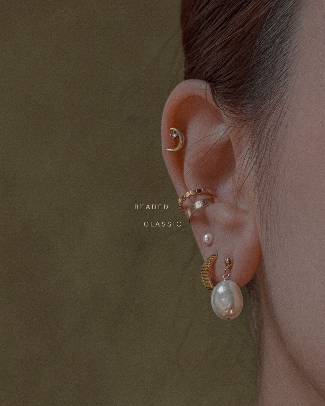 Classic Band Ear Cuff - Midori Jewelry Co.