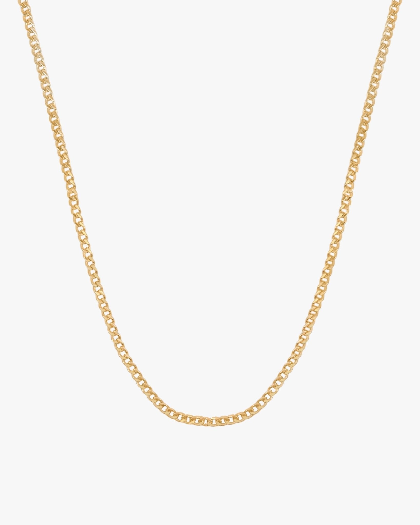 Curb Chain Necklace - Midori Jewelry Co.