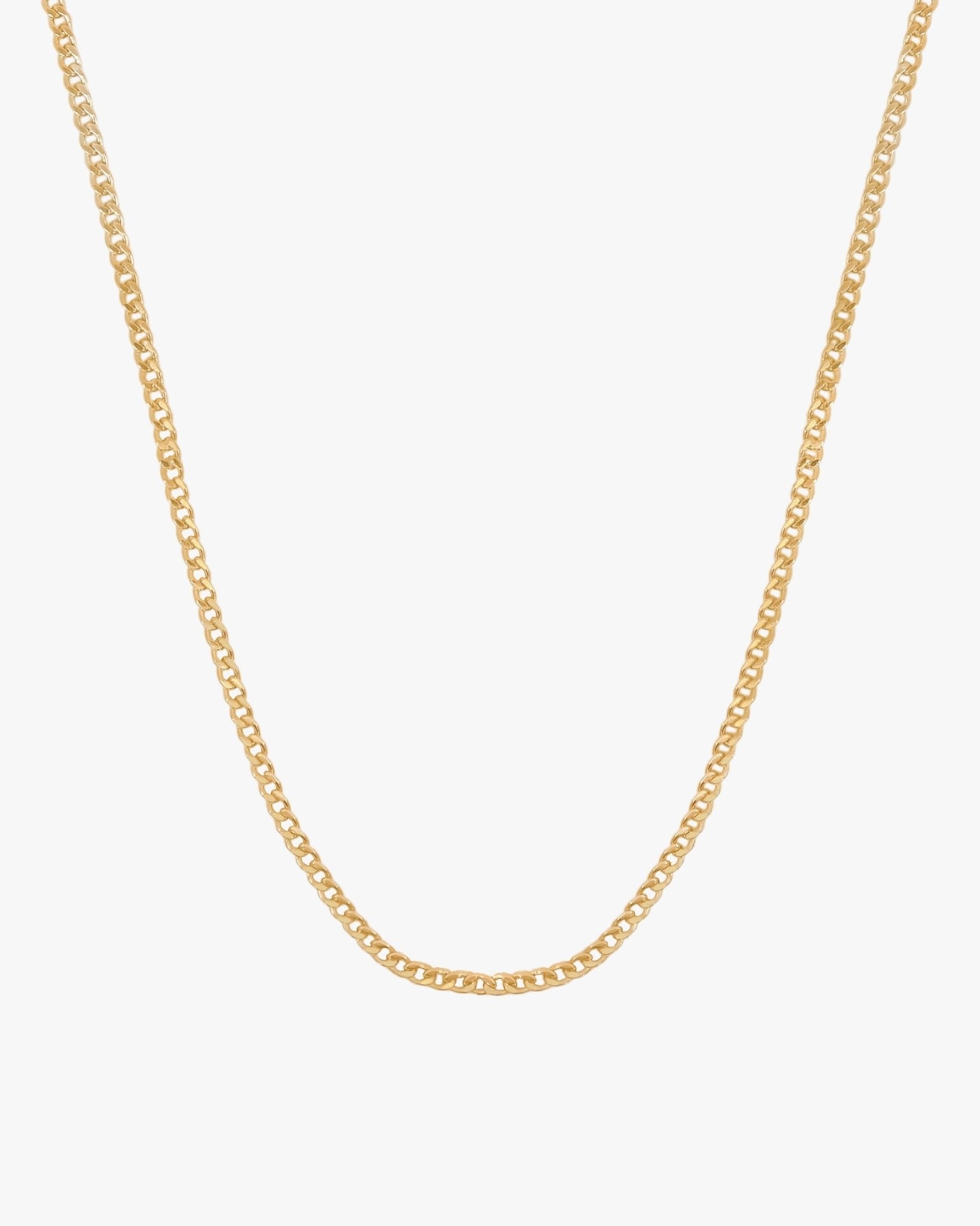 Curb Chain Necklace - Midori Jewelry Co.