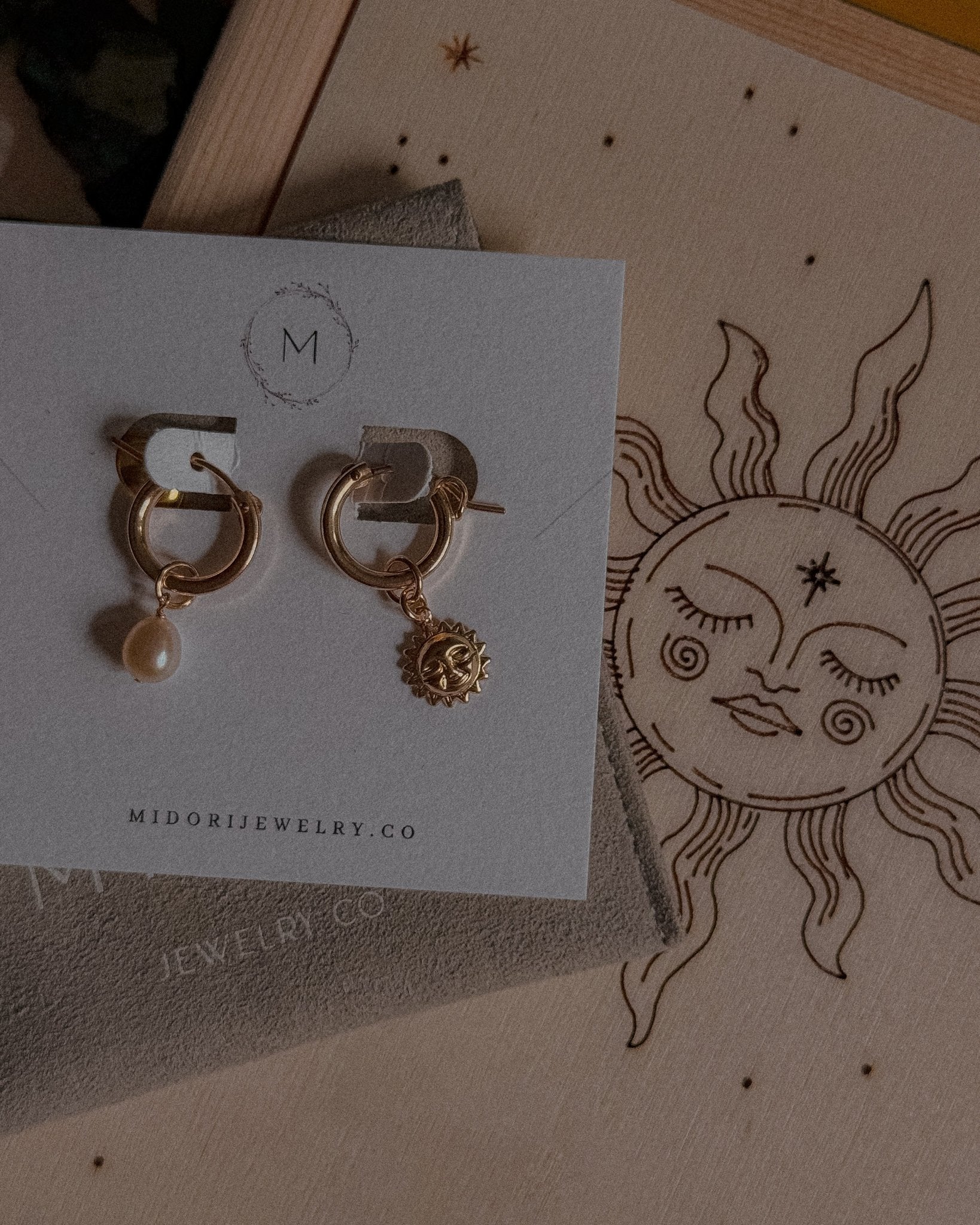 Essential Medium Hoops - Midori Jewelry Co.