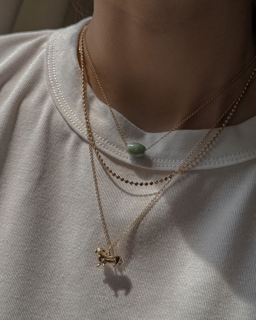 Fern Jade Beaded Choker - Midori Jewelry Co.