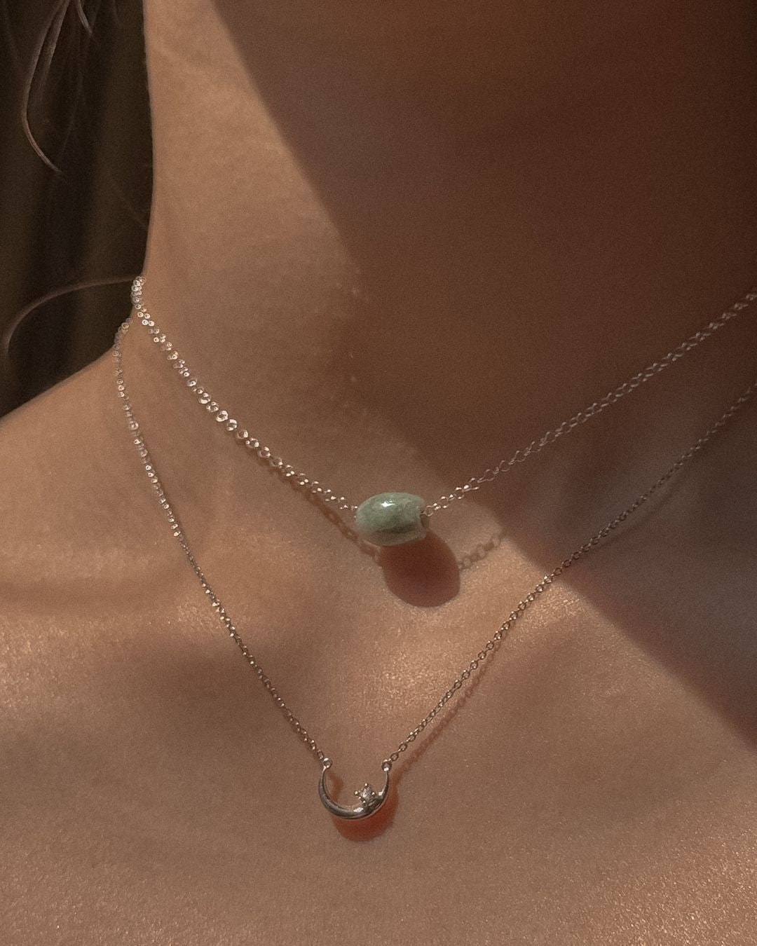 Fern Jade Beaded Choker - Midori Jewelry Co.