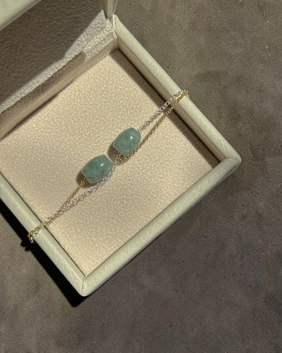 Fern Jade Beaded Choker - Midori Jewelry Co.
