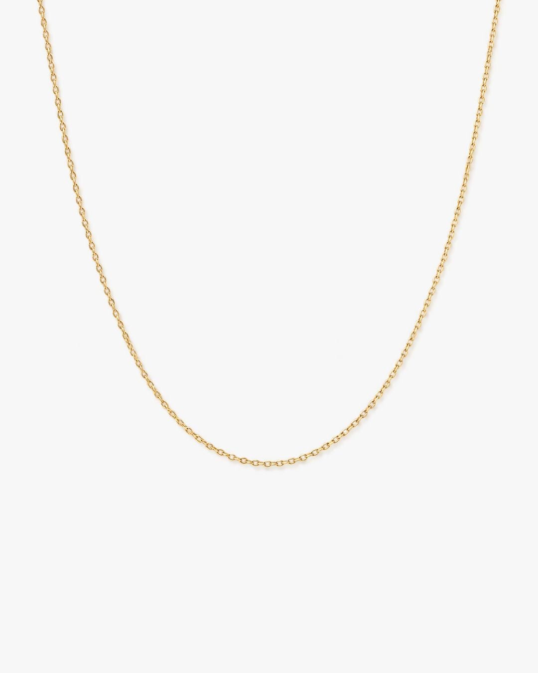 Flat Cable Chain Necklace - Midori Jewelry Co.