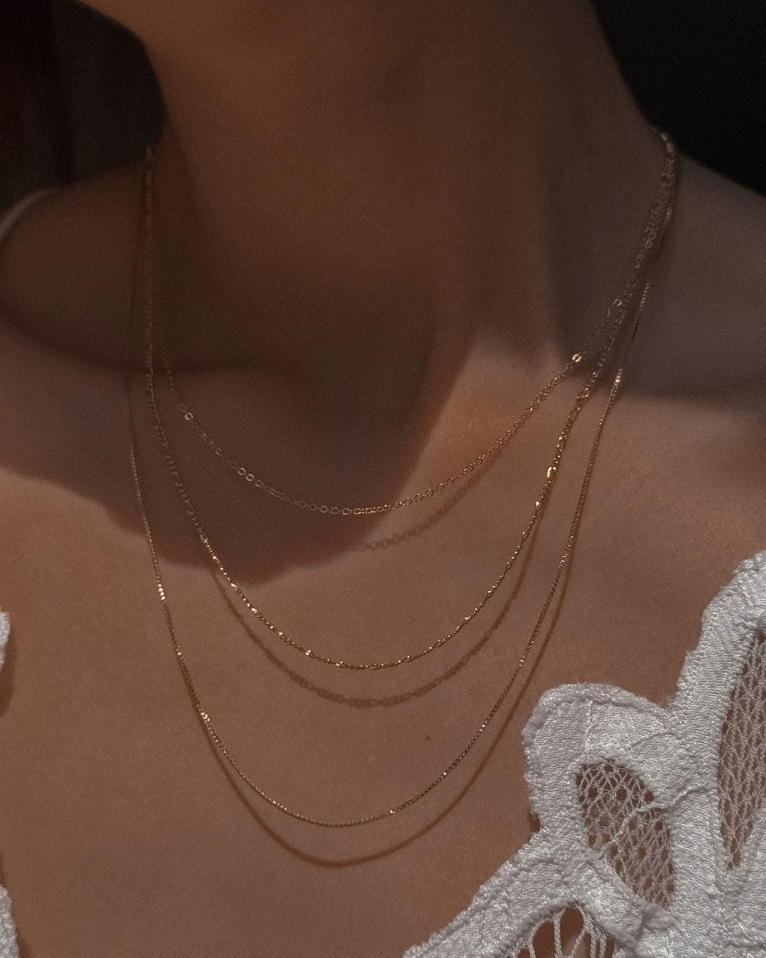 Flat Cable Chain Necklace - Midori Jewelry Co.