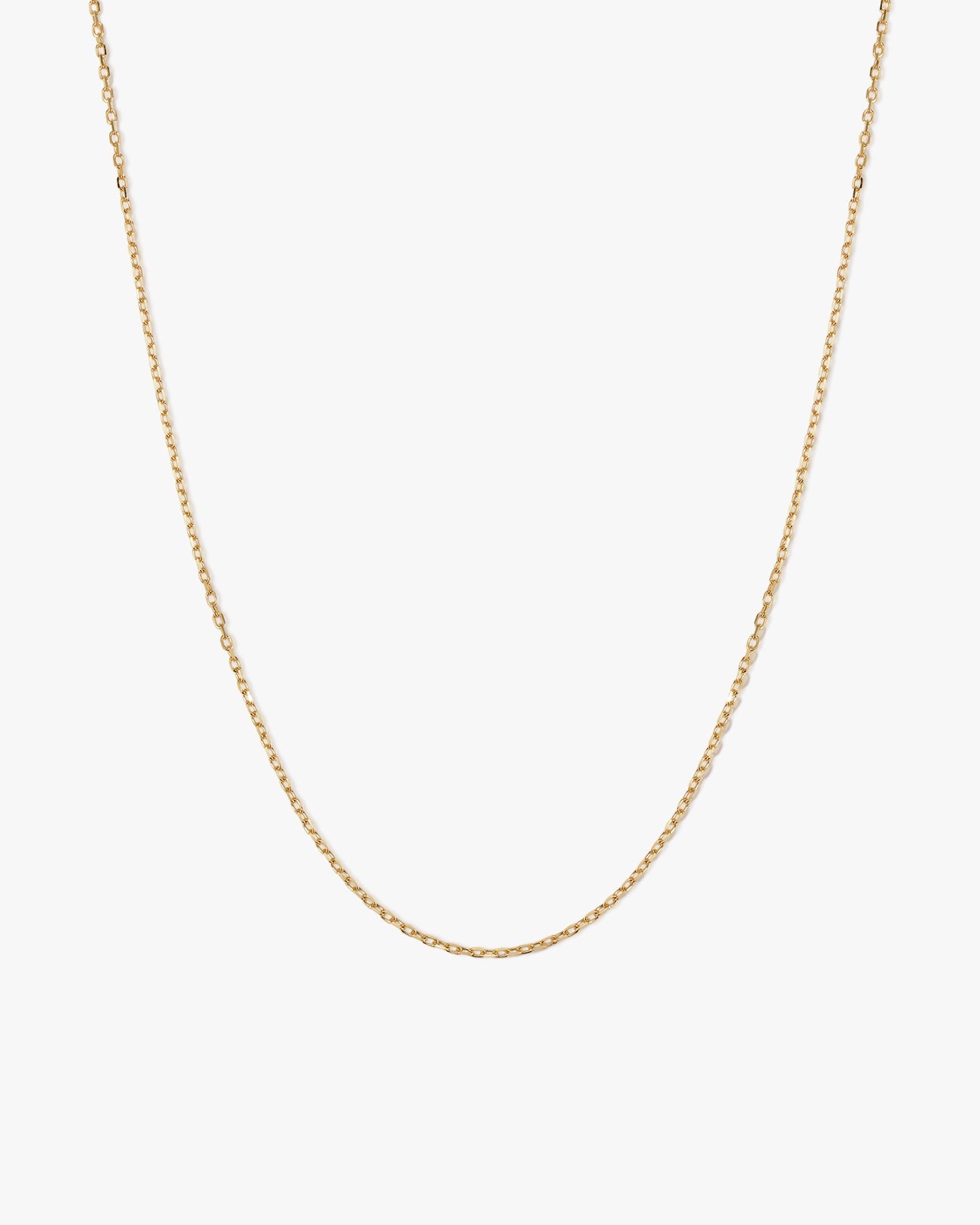 Flat Cable Chain Necklace - Midori Jewelry Co.