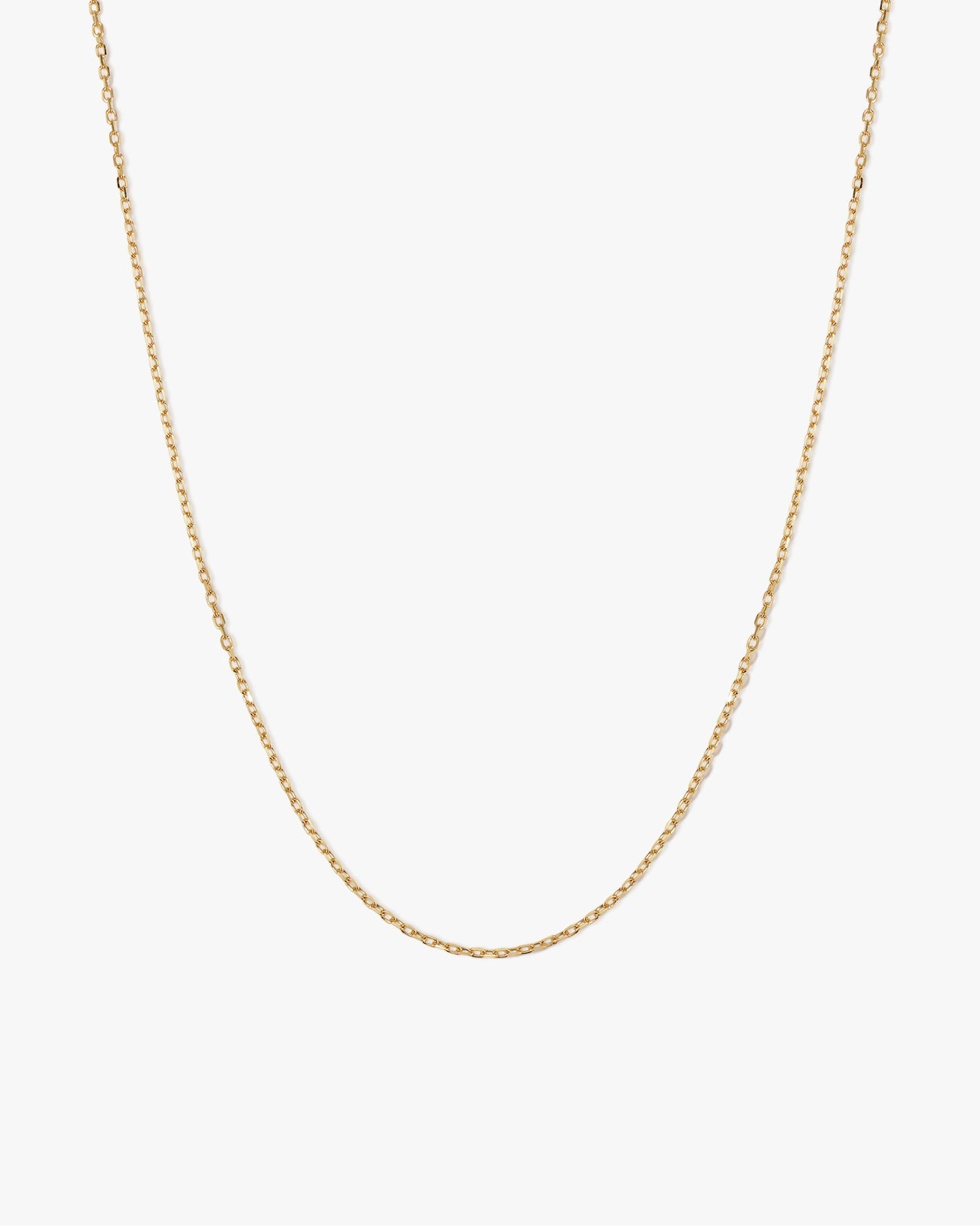 Flat Cable Chain Necklace - Midori Jewelry Co.