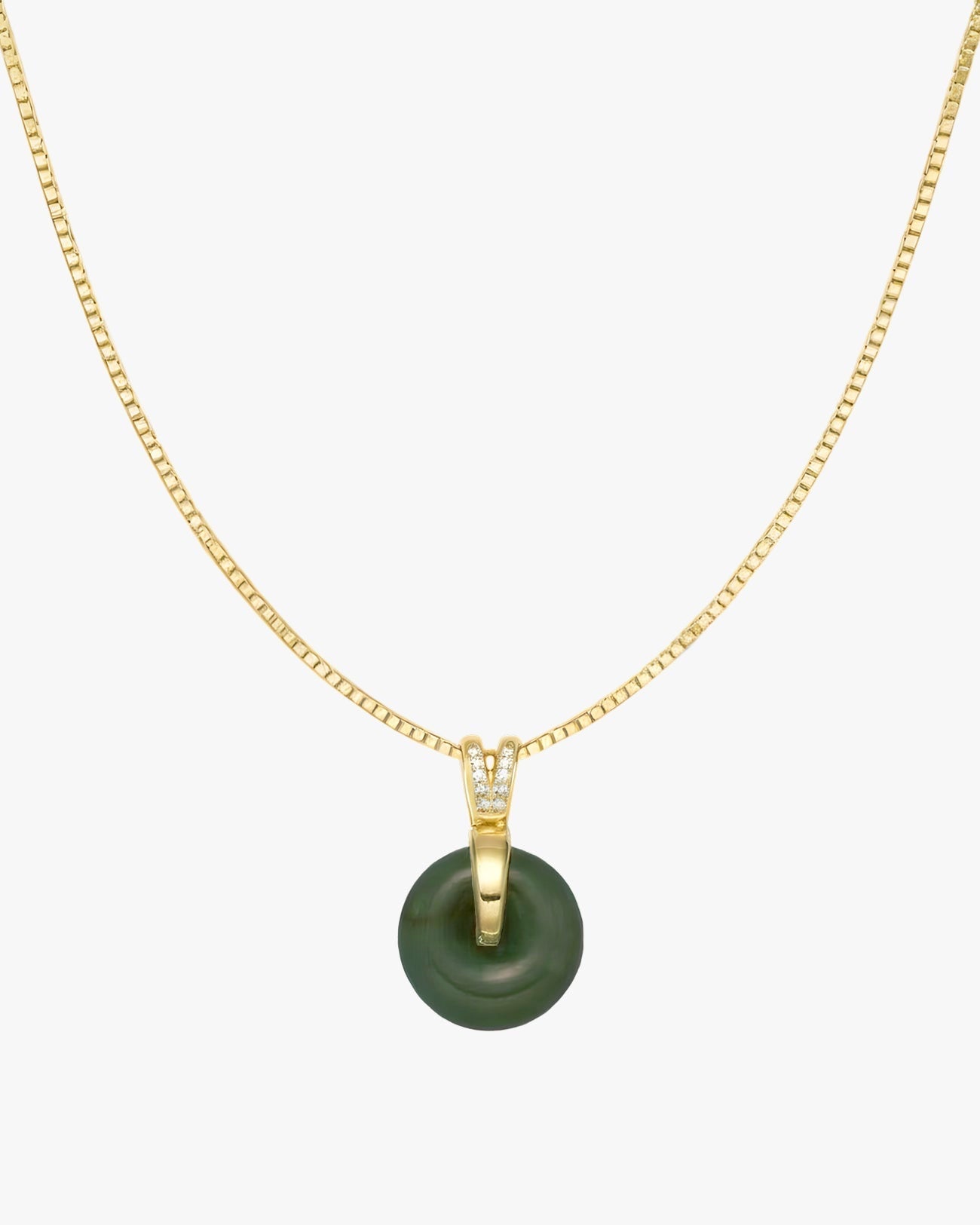 Harmony Jade Pendant Necklace - Midori Jewelry Co.