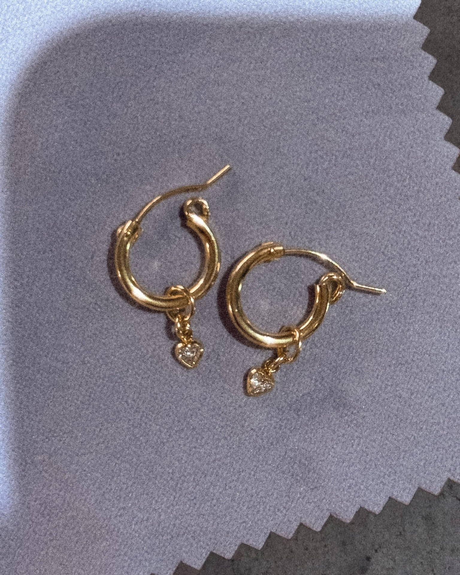 Heart Gemstone Charm - Midori Jewelry Co.