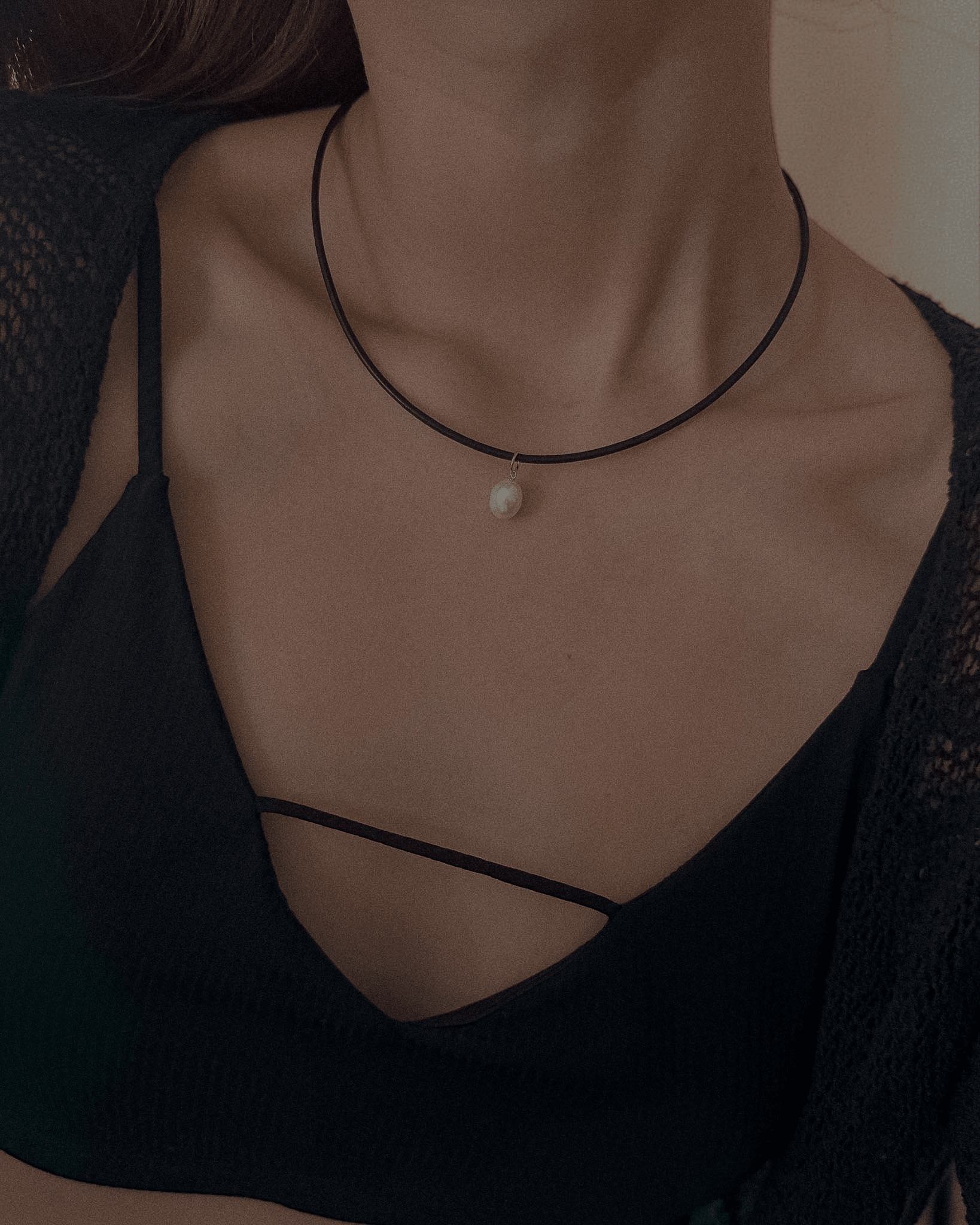 Leather Cord Necklace - Midori Jewelry Co.