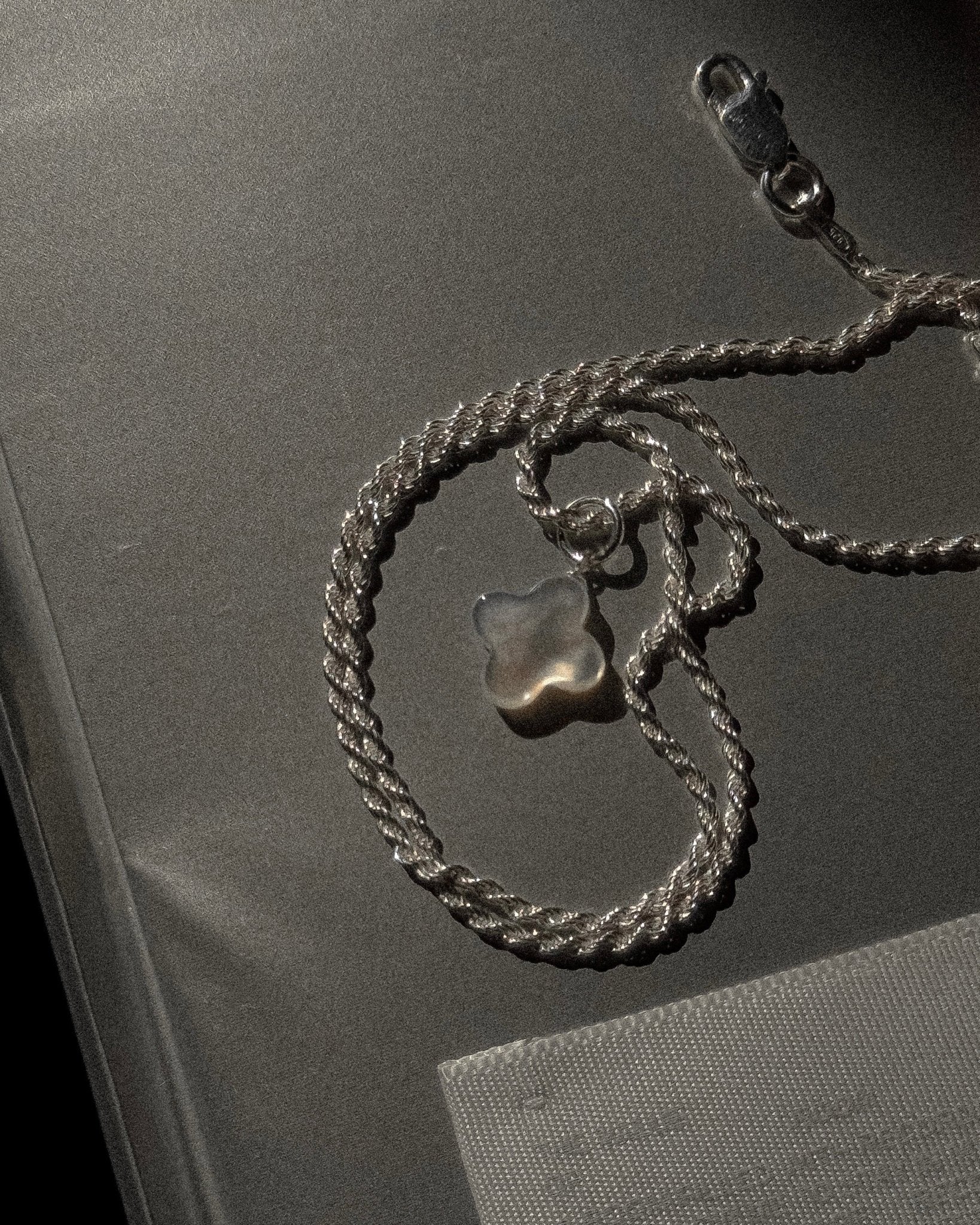 Lola Rope Chain Necklace in Silver - Midori Jewelry Co.