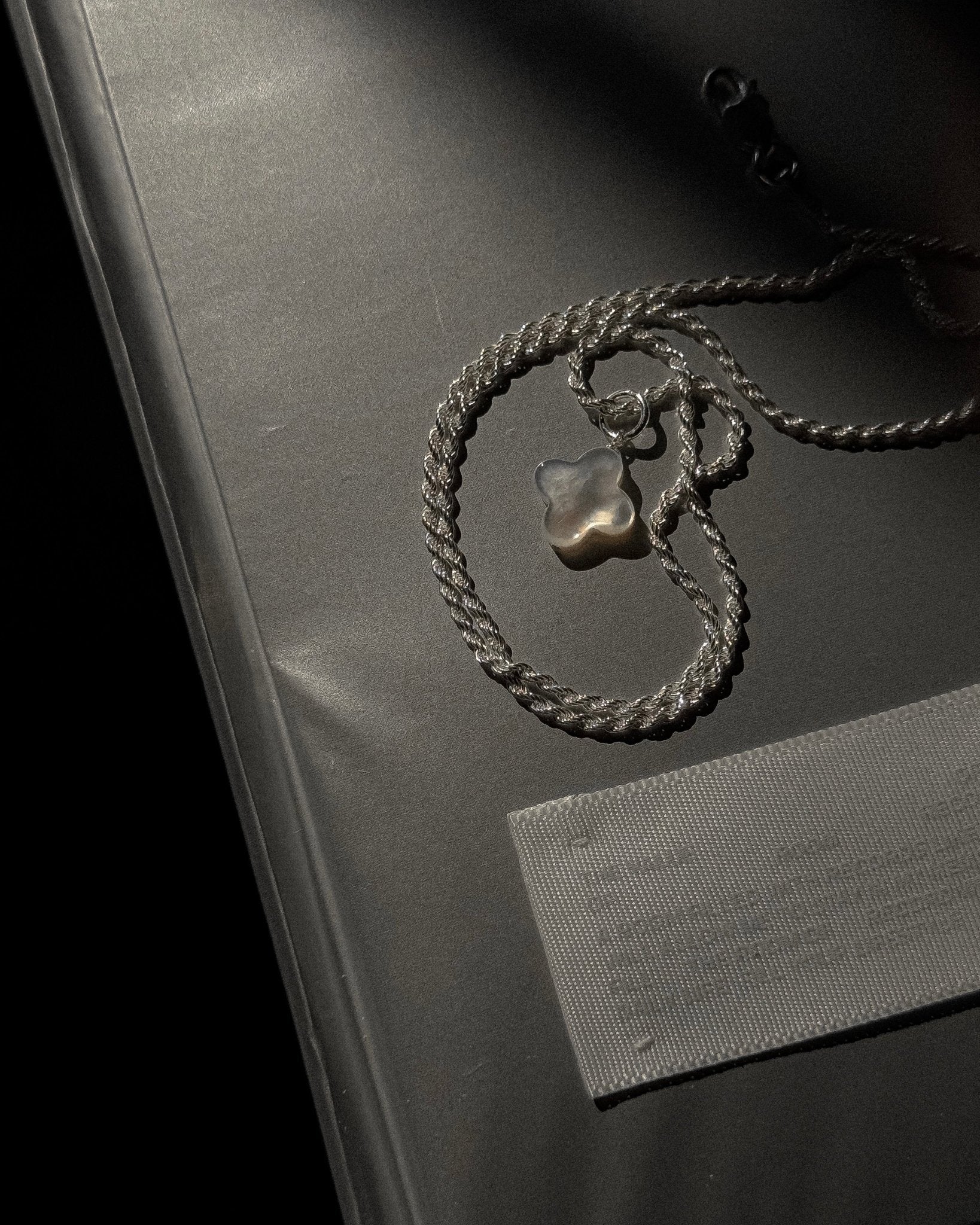 Lola Rope Chain Necklace in Silver - Midori Jewelry Co.