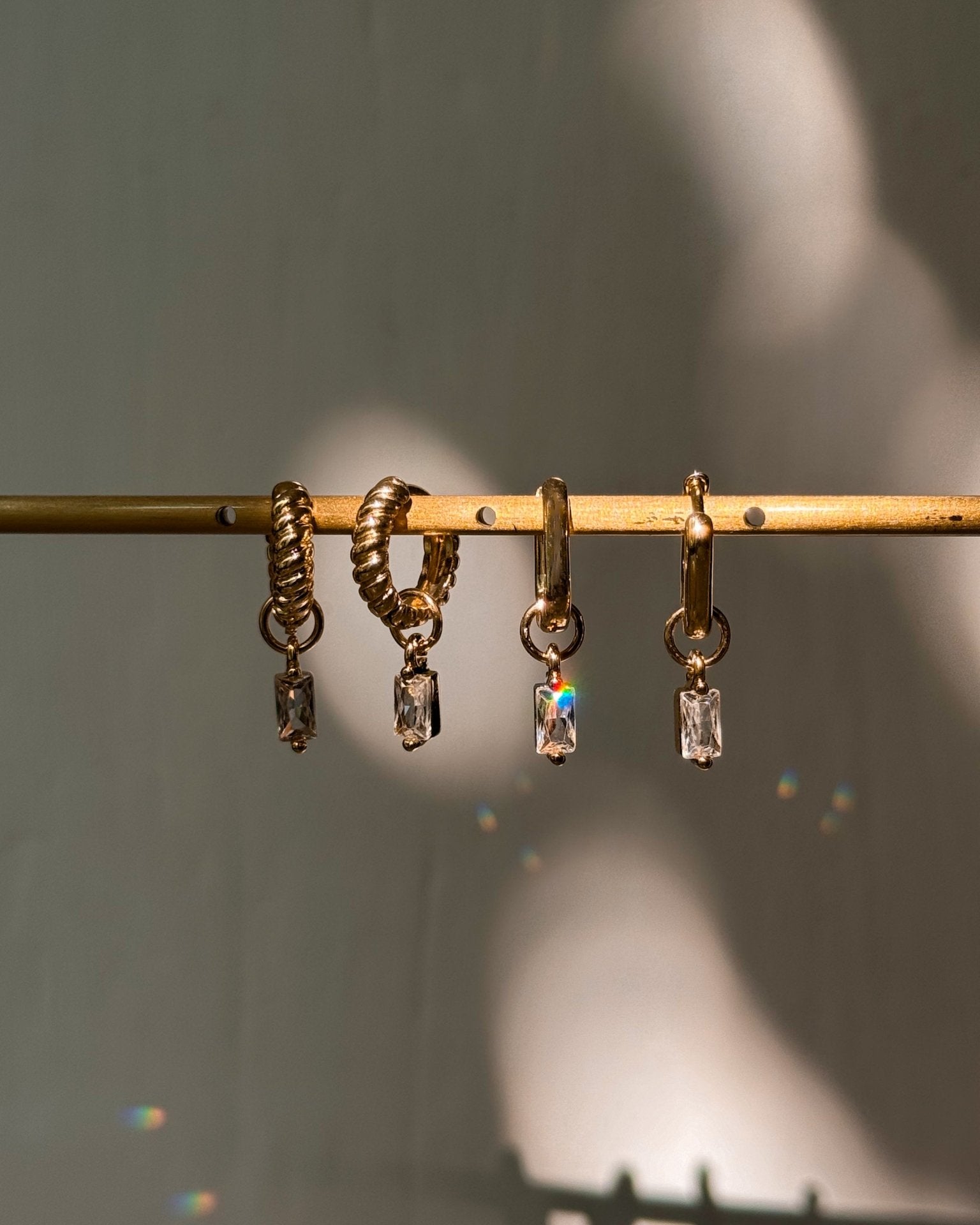 Mini Esmée Hoops - Midori Jewelry Co.