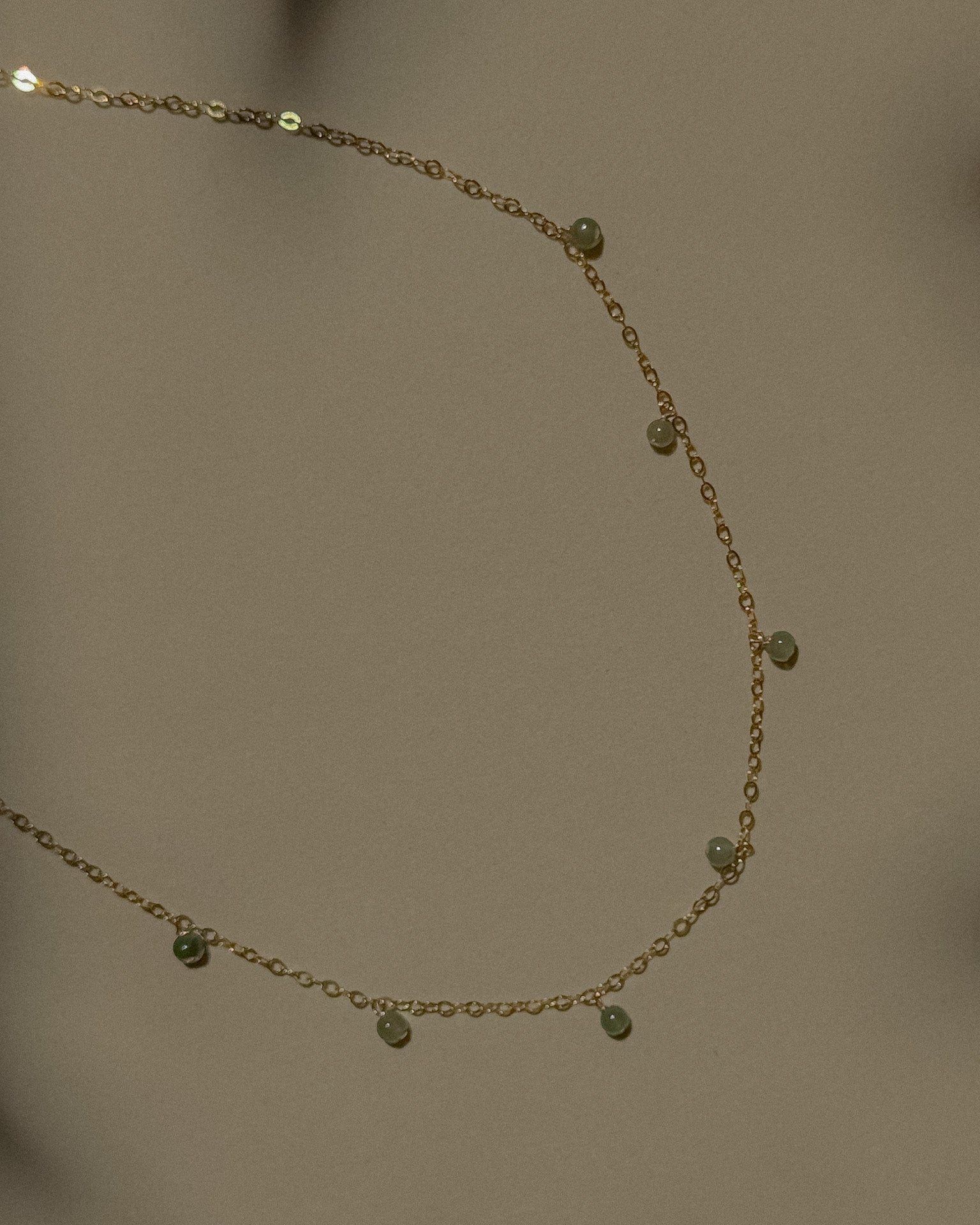 Moss Jade Station Choker - Midori Jewelry Co.