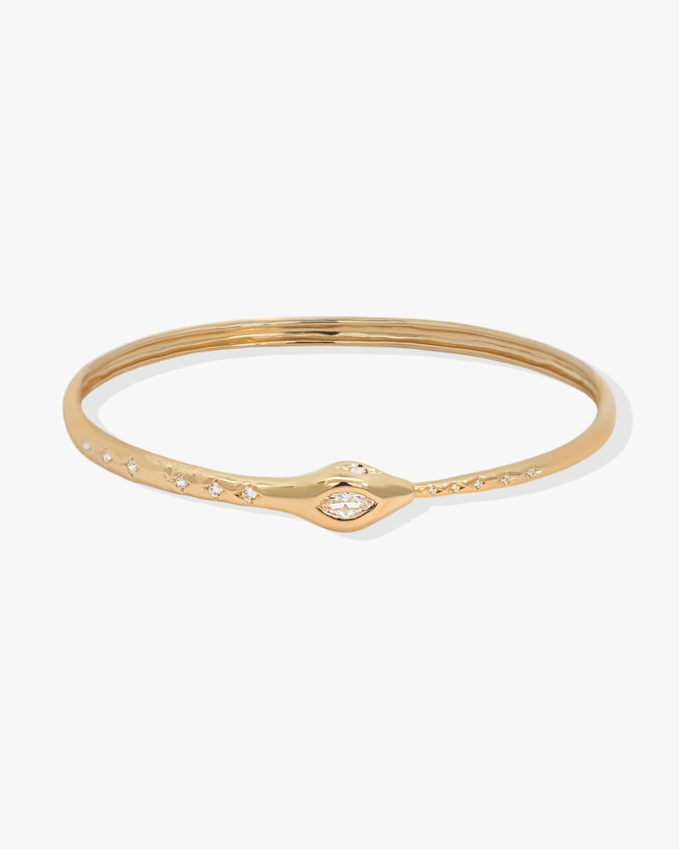 heres(ヒアーズ) OUROBOROS SIGNET BANGLE OUROBOROS SIGNET BANGLE – h'eres