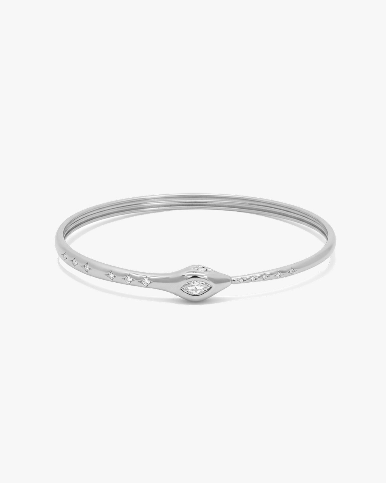 Ouroboros Snake Bangle - Midori Jewelry Co.