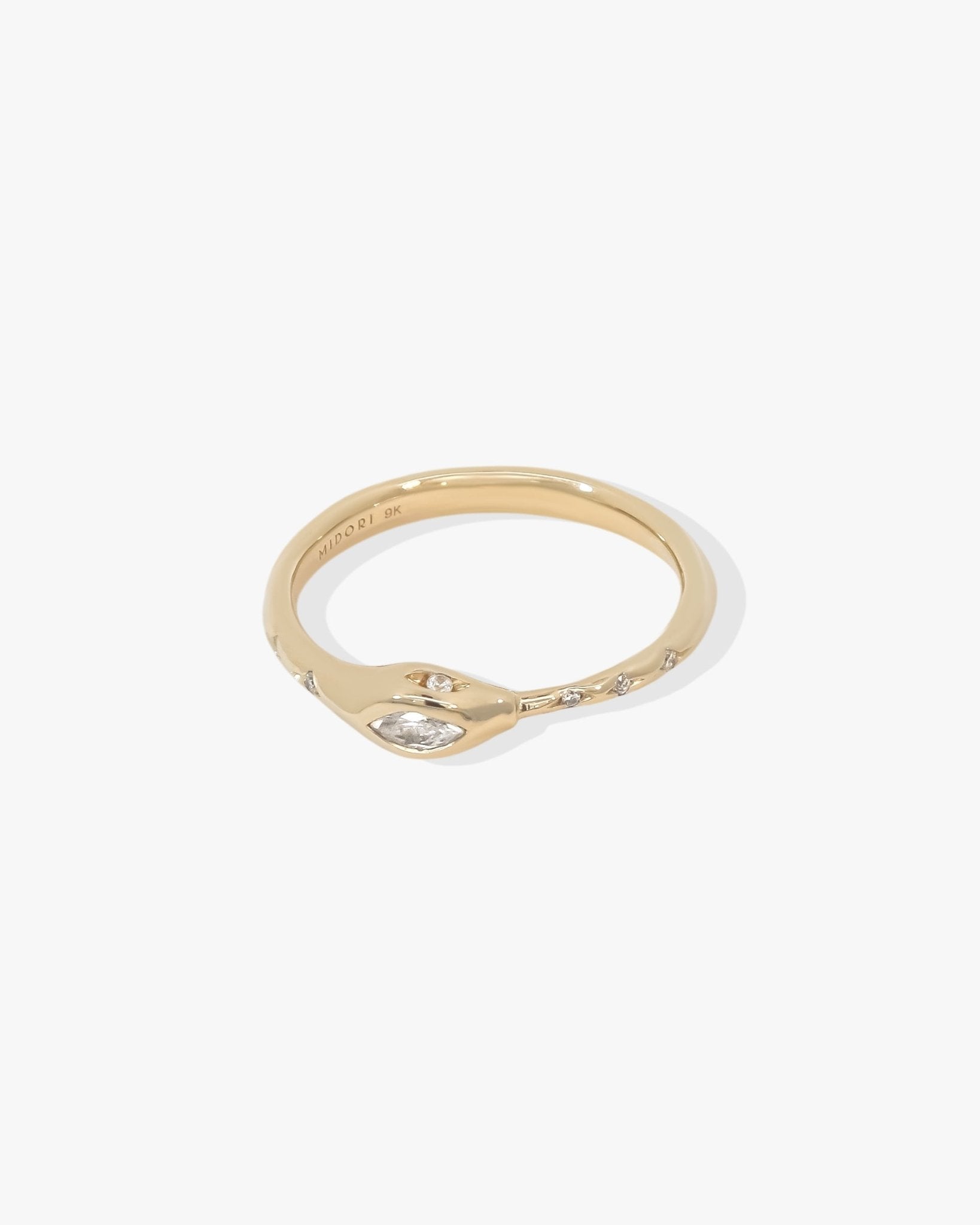Ouroboros Snake Ring - Midori Jewelry Co.