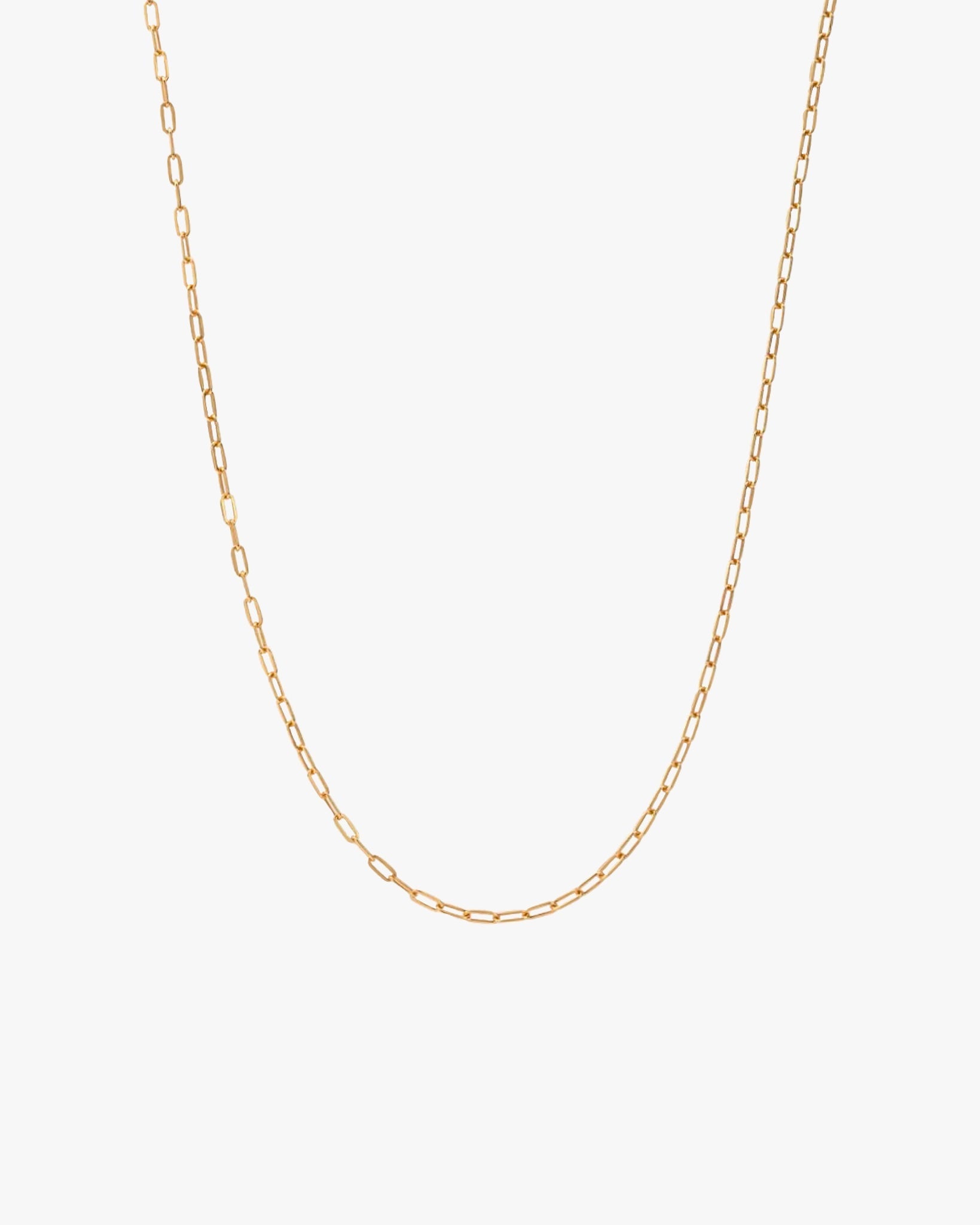 Paperclip Chain Necklace - Midori Jewelry Co.