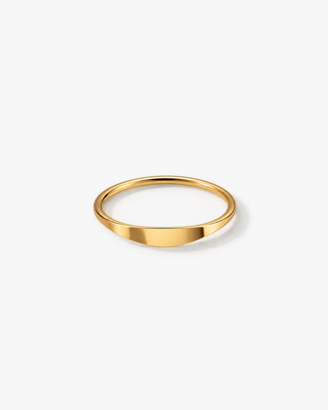 Petit Signet Stacking Ring - Midori Jewelry Co.