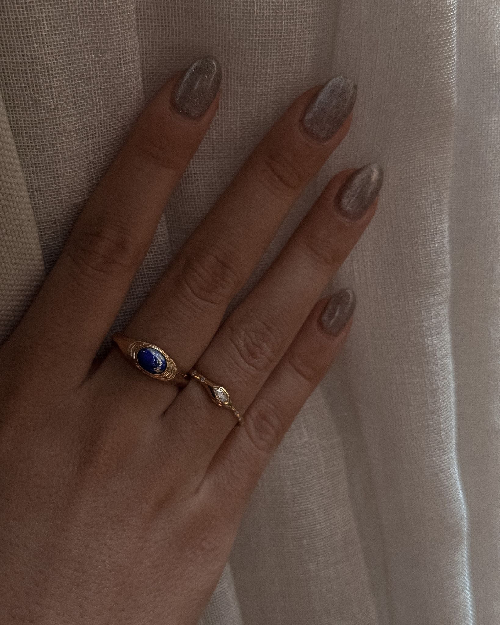 Ripple Signet Ring - Midori Jewelry Co.