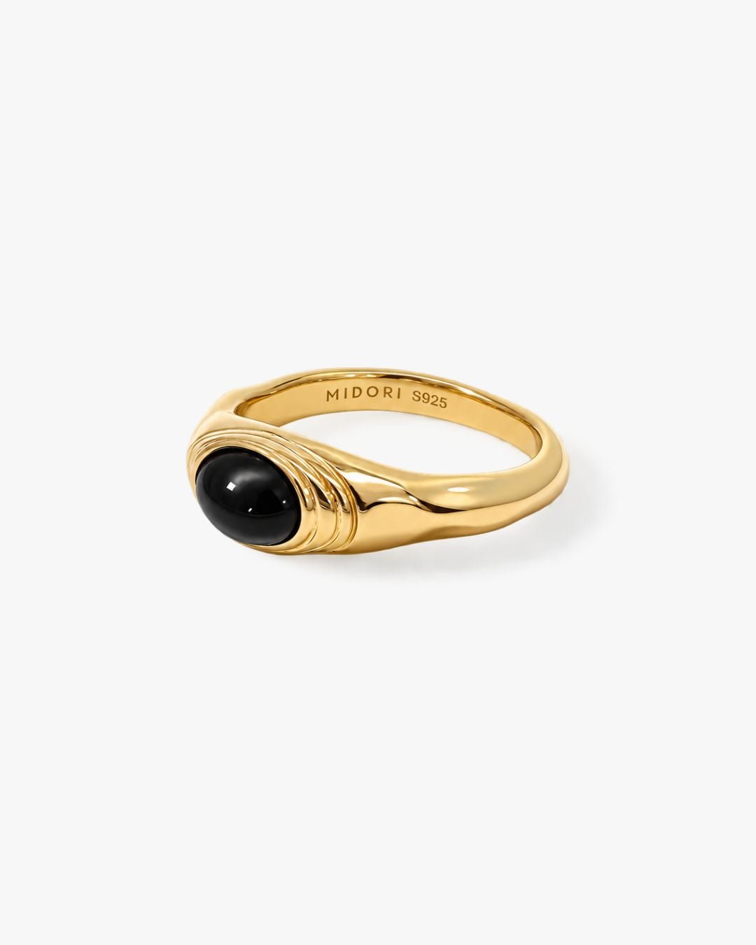Ripple Signet Ring - Midori Jewelry Co.
