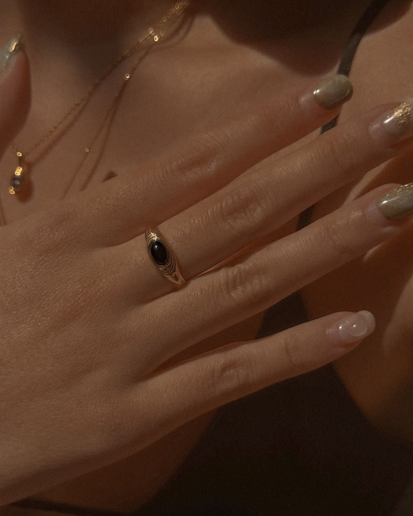 Ripple Signet Ring - Midori Jewelry Co.