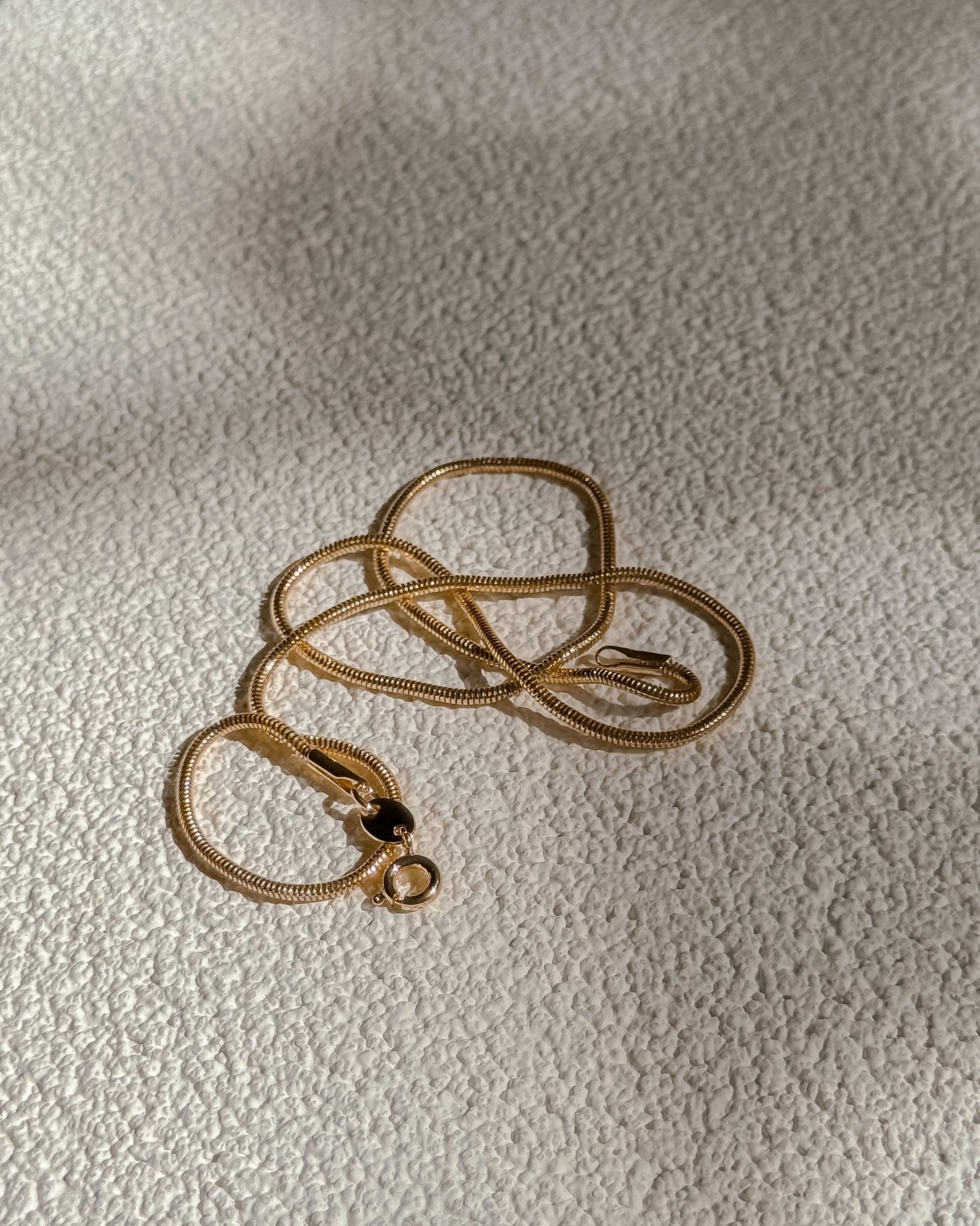 Seminyak Snake Chain Necklace - Midori Jewelry Co.