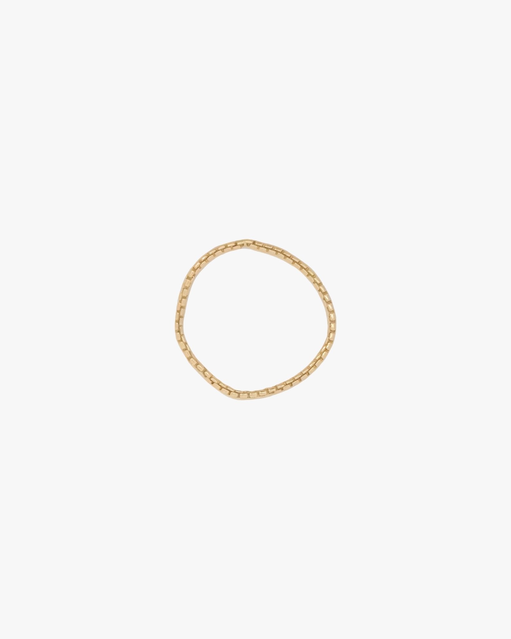Snake Chain Stacking Ring - Midori Jewelry Co.