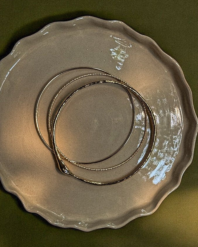 Sparkle Stacking Bangle - Midori Jewelry Co.