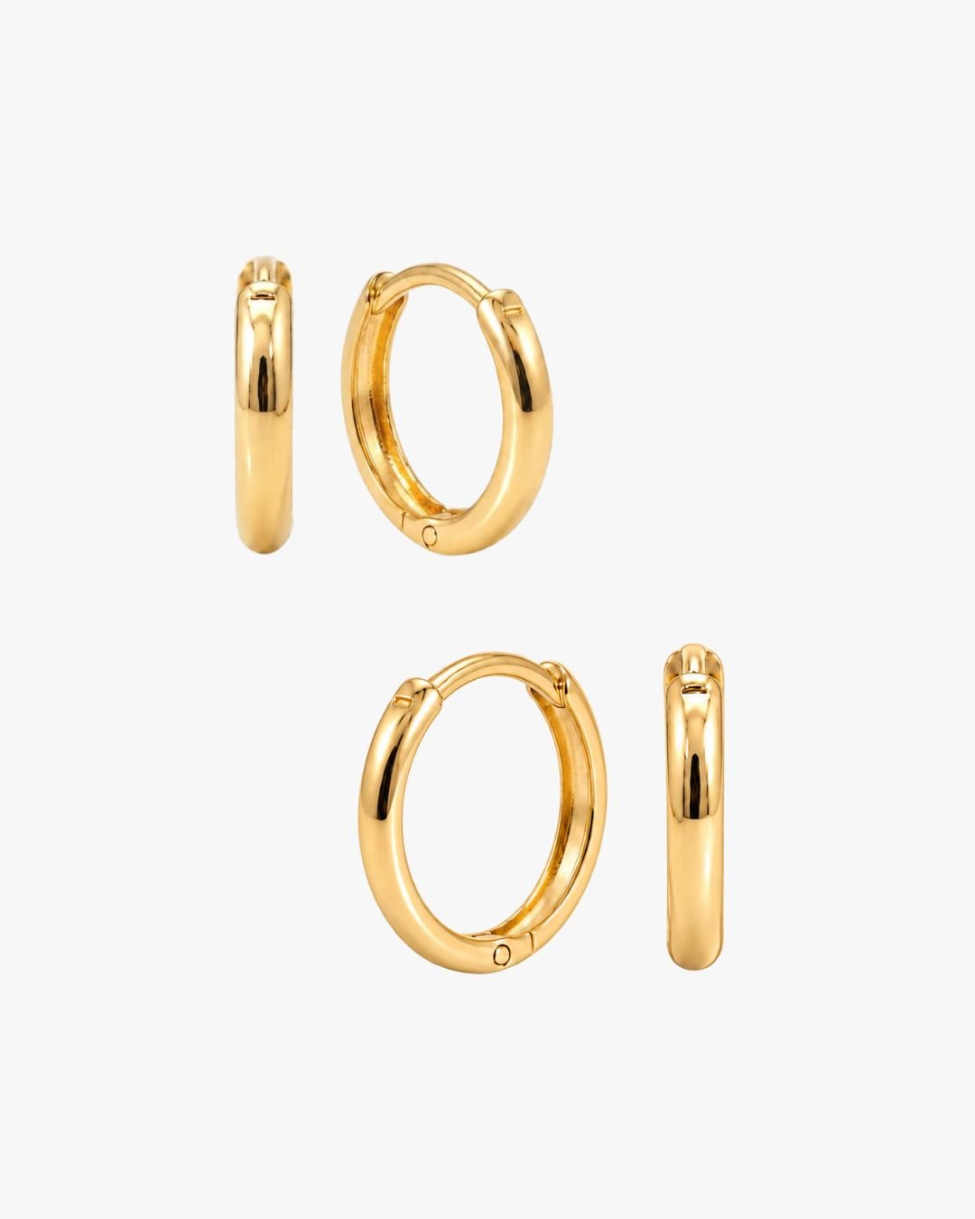 The Everyday Huggie Set - Midori Jewelry Co.