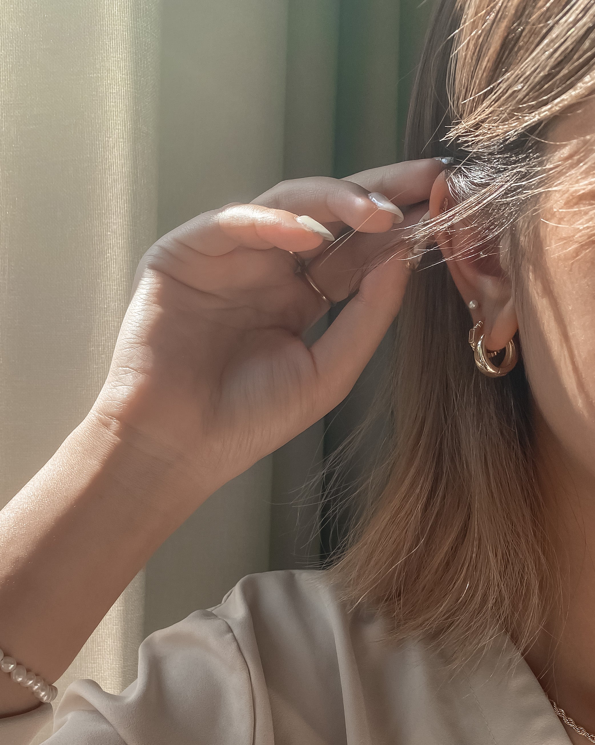 Hoop Earrings Stella Hoops / Gold-Filled Midori Jewelry Co.
