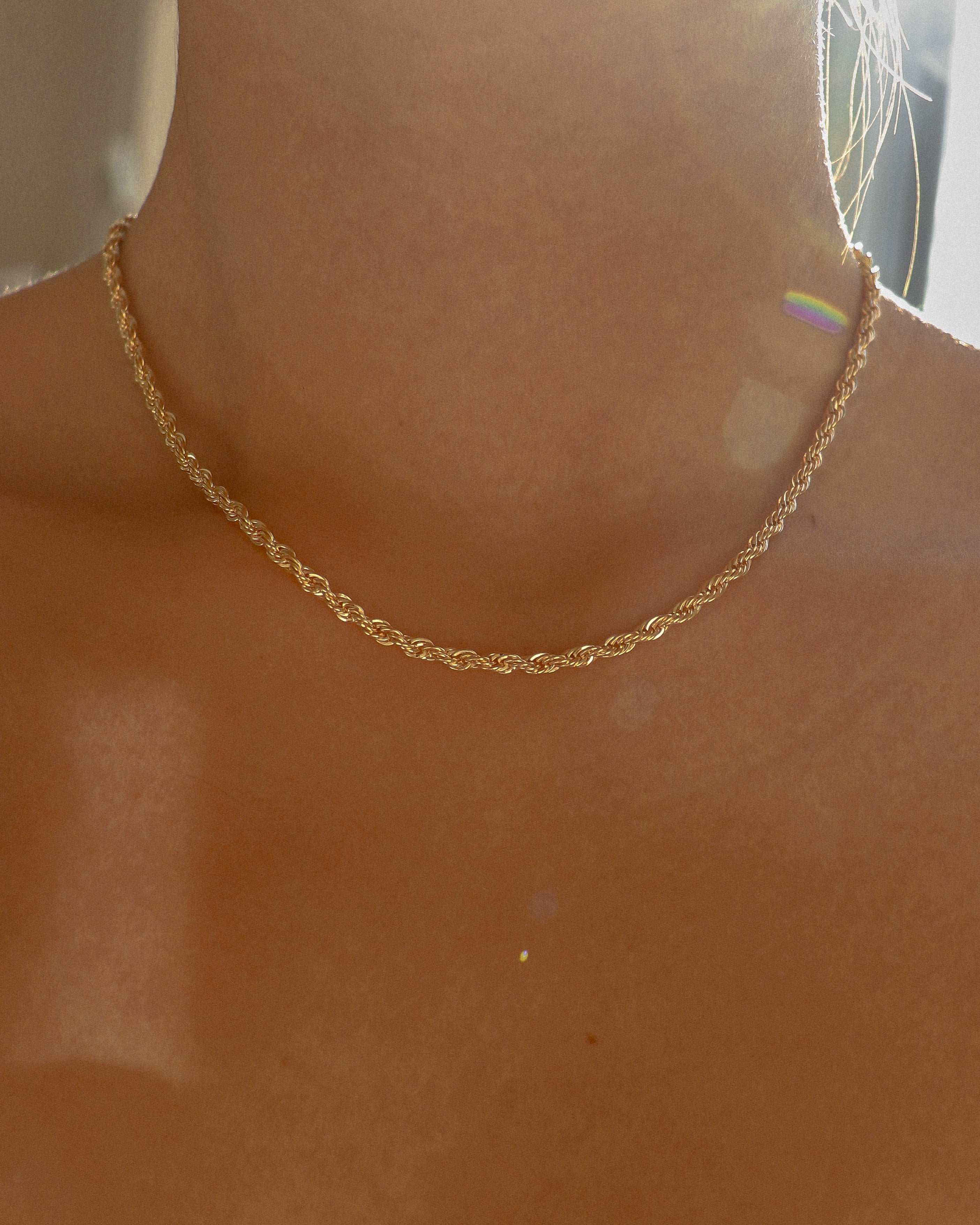 Chain Necklaces Lola Rope Chain Necklace / Gold-Filled Midori Jewelry Co.