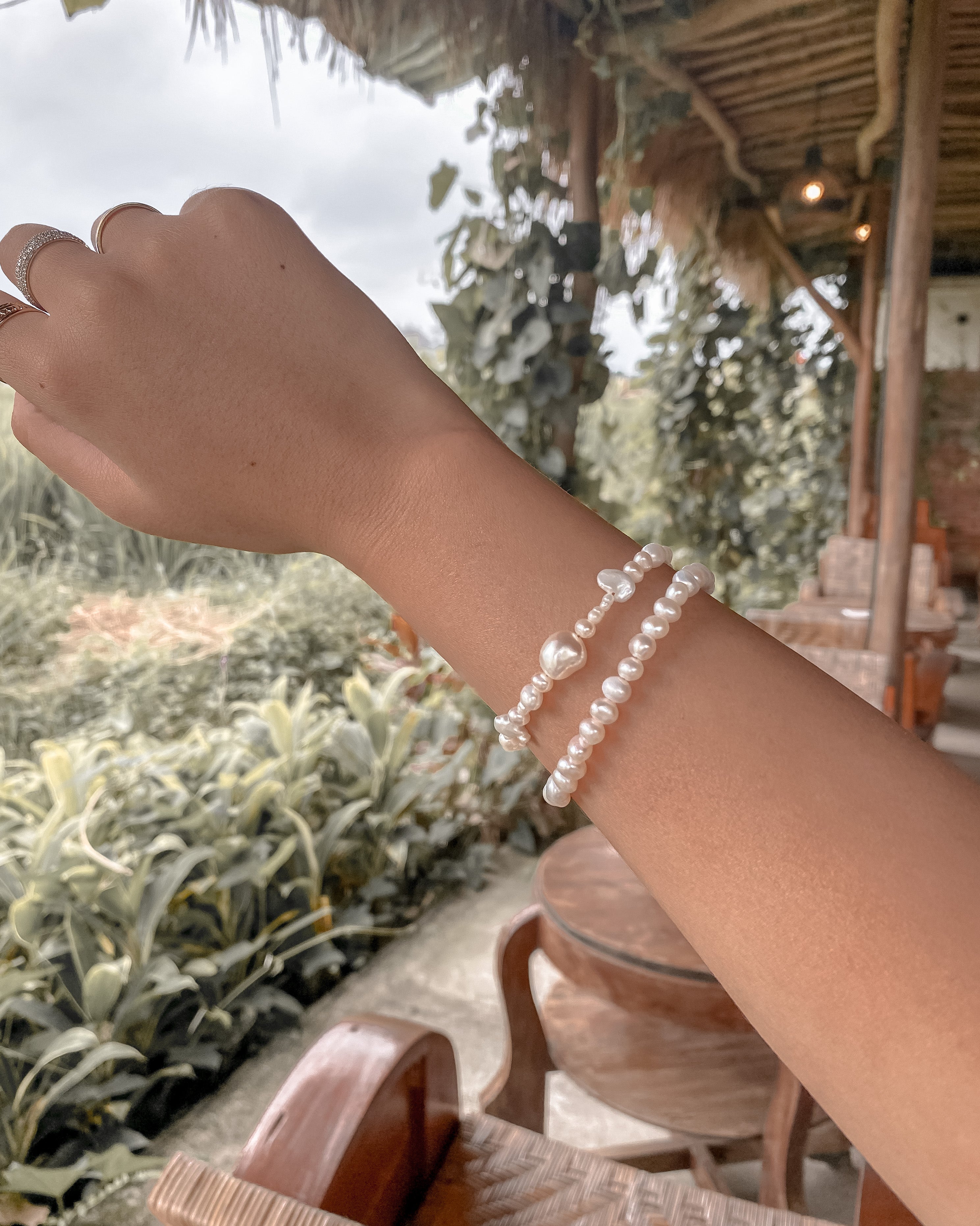 Pearl Bracelets Sloane Organic Pearl Bracelet / Gold-Filled Midori Jewelry Co.