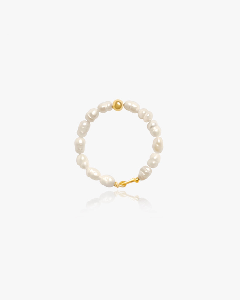 Adara Pearl Ring / Gold-Filled - Midori Jewelry Co.