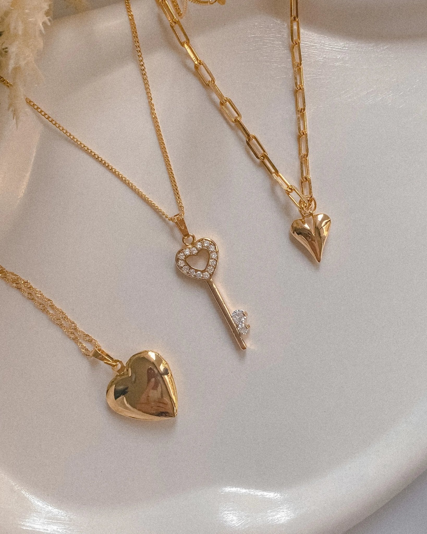 Aiko Locket Necklace (Limited Edition) - Midori Jewelry Co.