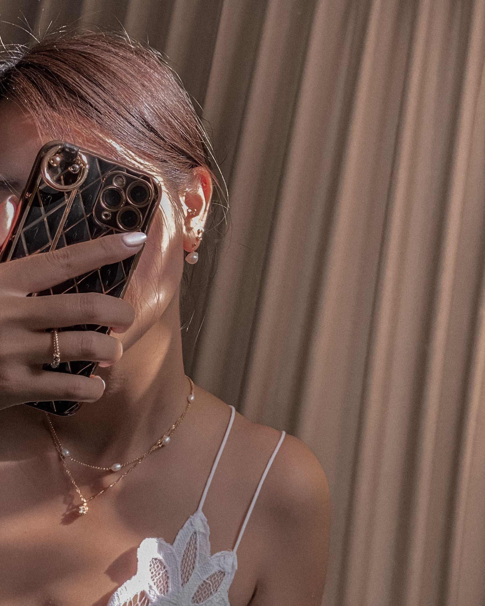 Akoya Pearl Drop Earrings / Gold-Filled - Midori Jewelry Co.