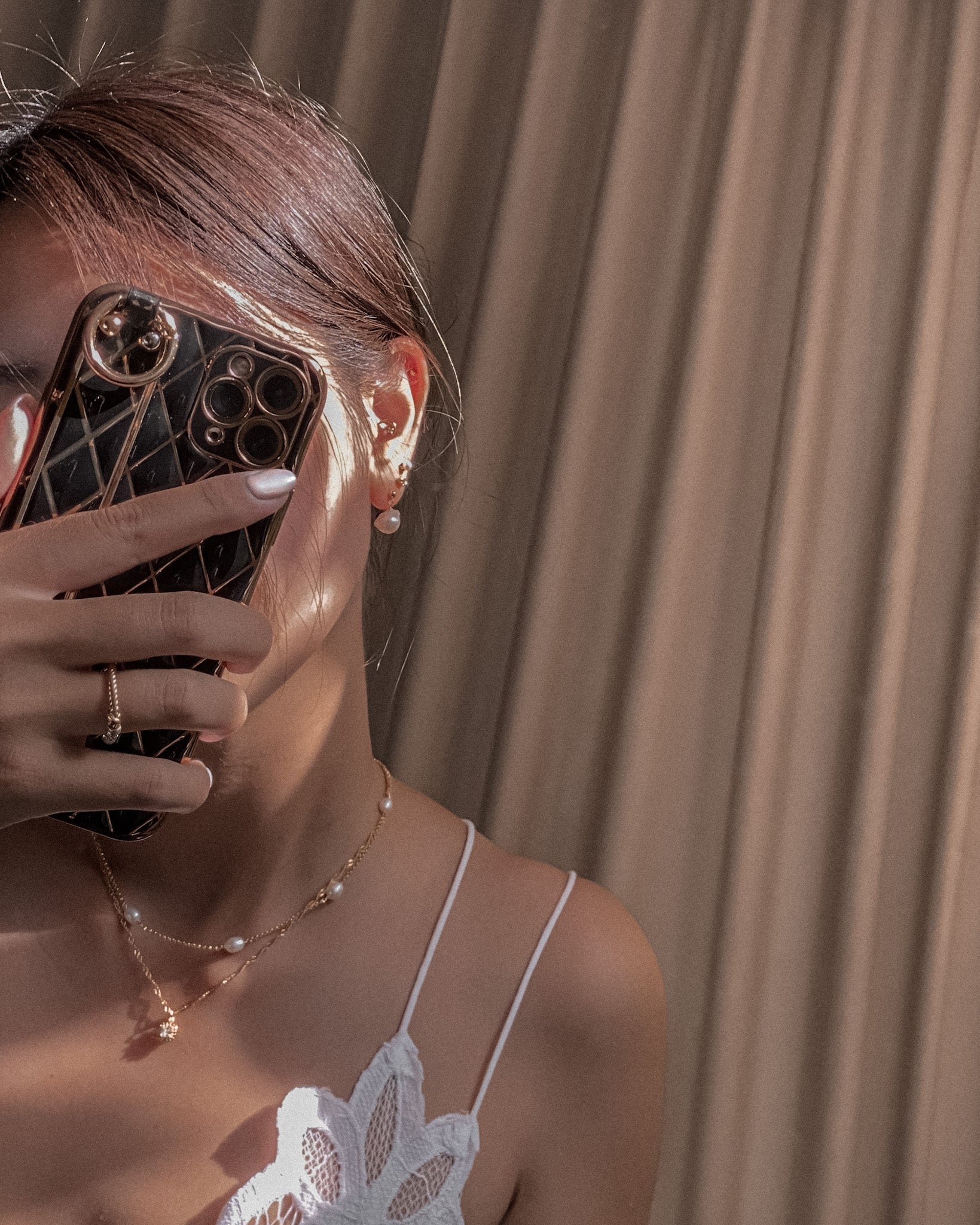 Akoya Pearl Drop Earrings / Gold-Filled - Midori Jewelry Co.