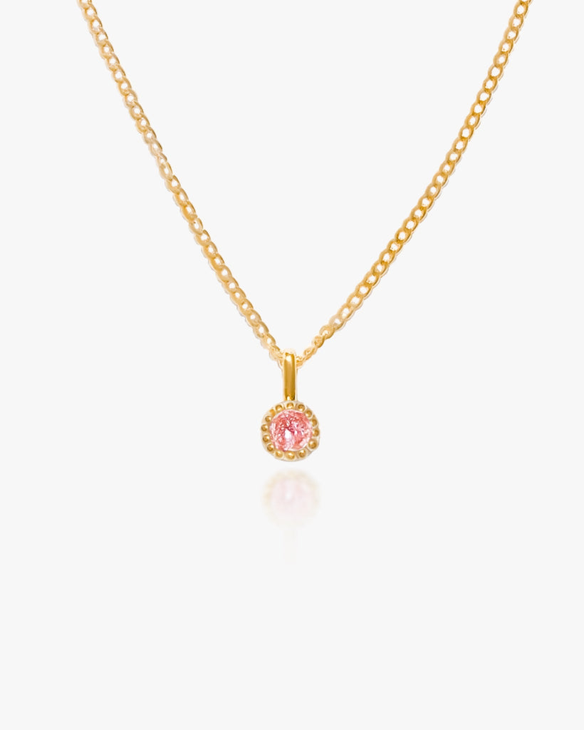 Alexandrite Solitaire Necklace / Gold-Filled - Midori Jewelry Co.